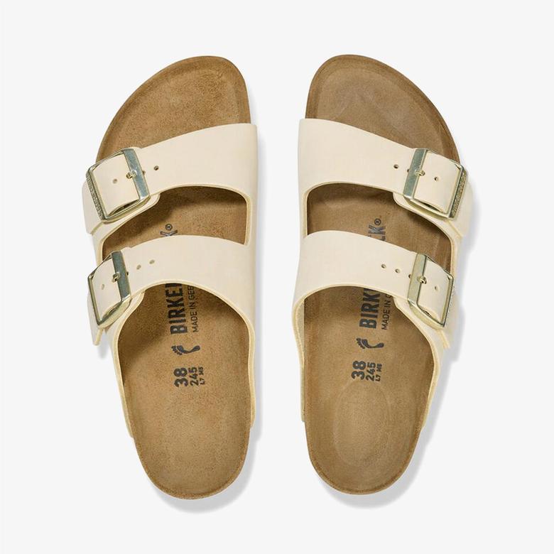 Birkenstock Arizona Nu Kadın Krem Terlik