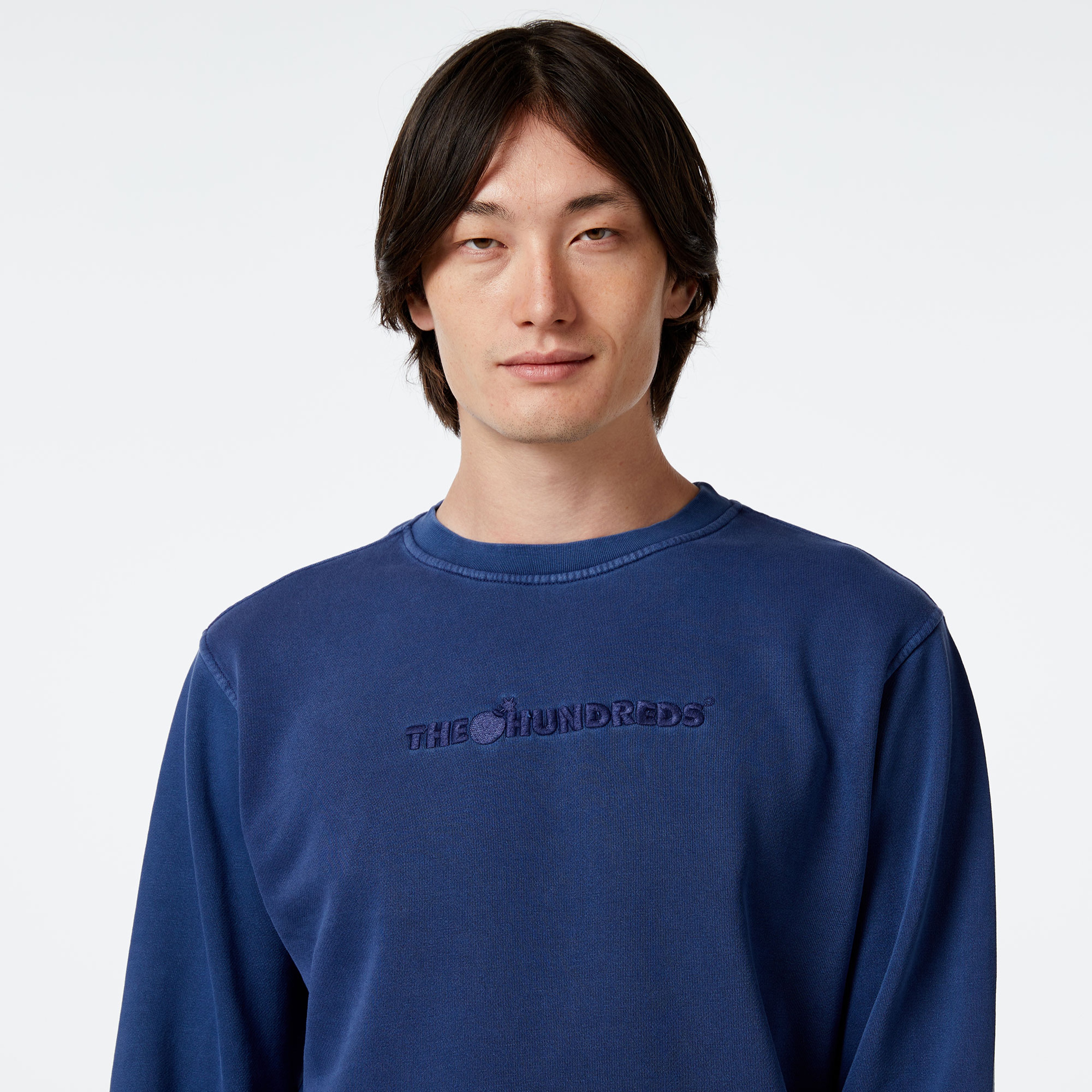 The Hundreds Bar Erkek Lacivert Sweatshirt