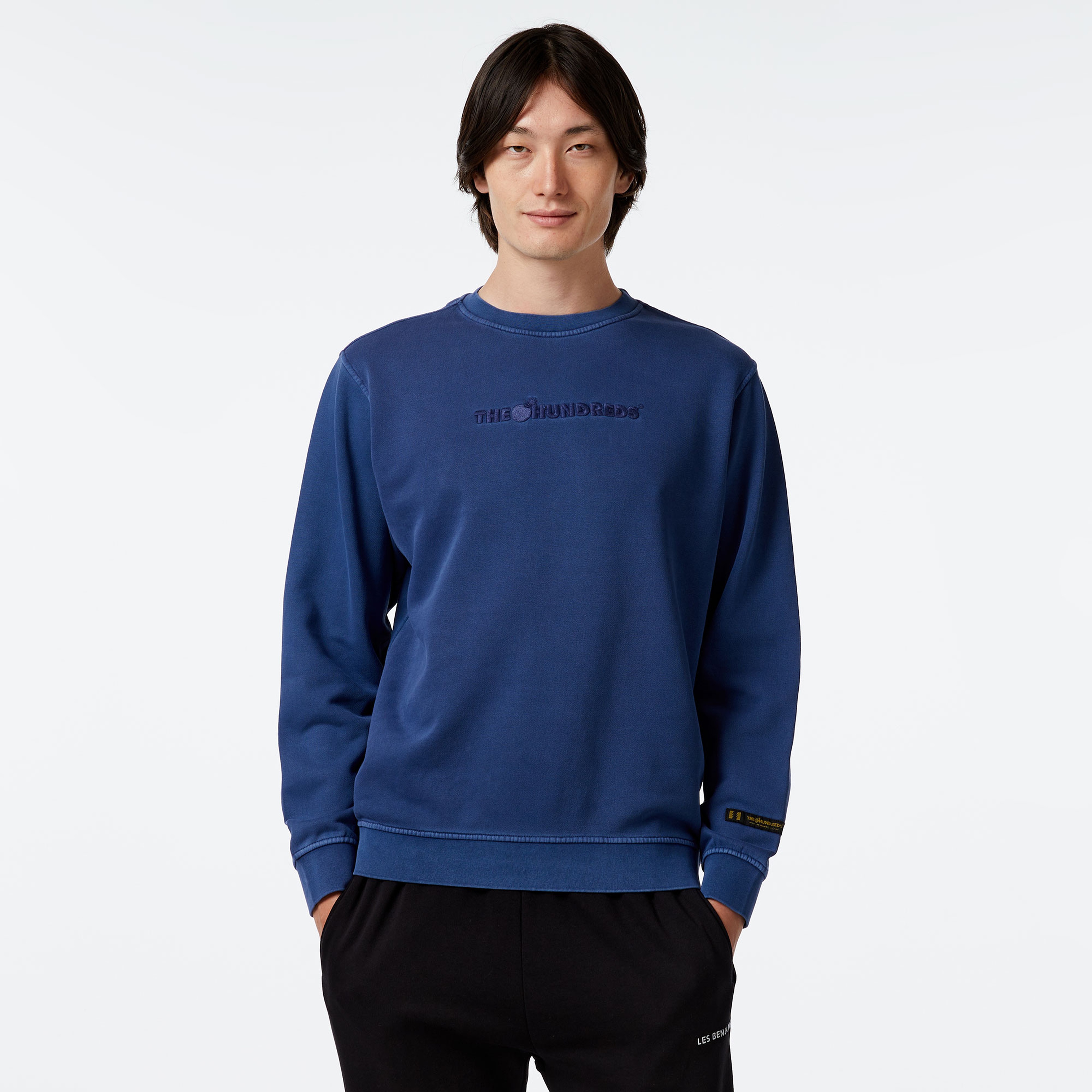 The Hundreds Bar Erkek Lacivert Sweatshirt