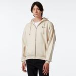 Karl Kani Chest Sign. Os Full Zip Diner Erkek Krem Rengi Sweatshirt