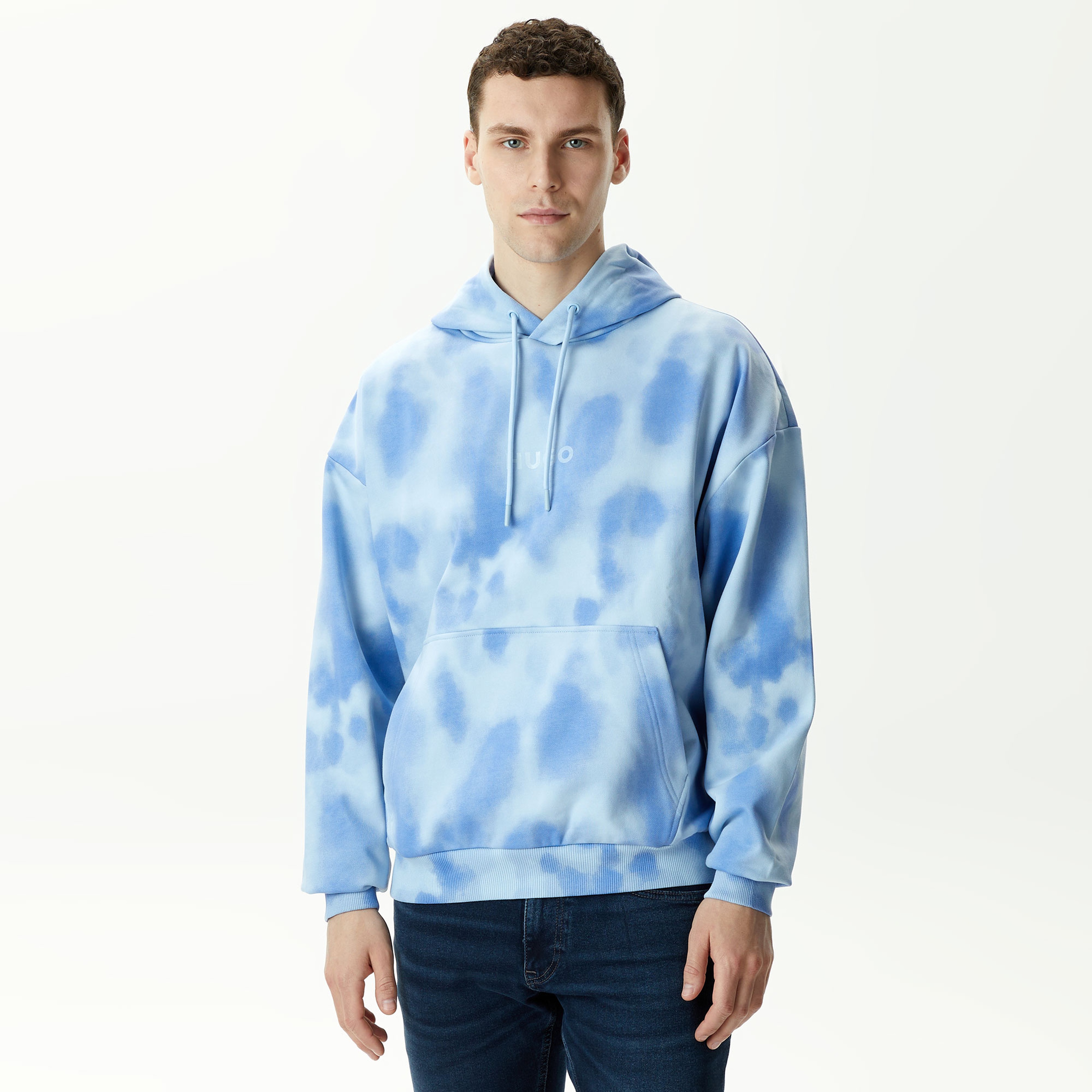 Hugo Dolta Erkek Mavi Sweatshirt
