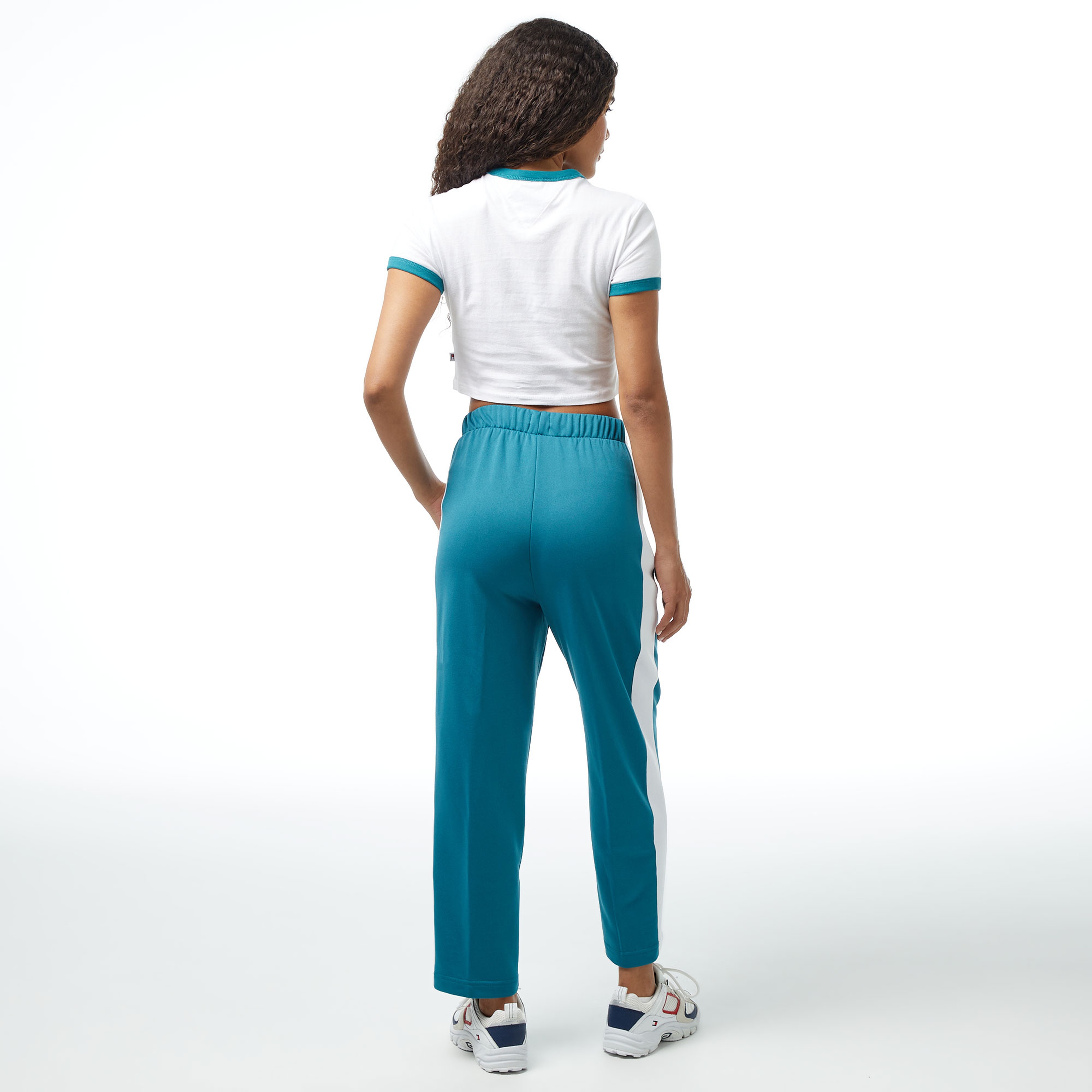 Tommy Jeans Varsity Sport 2 Tracks Kadın Mavi Pantolon