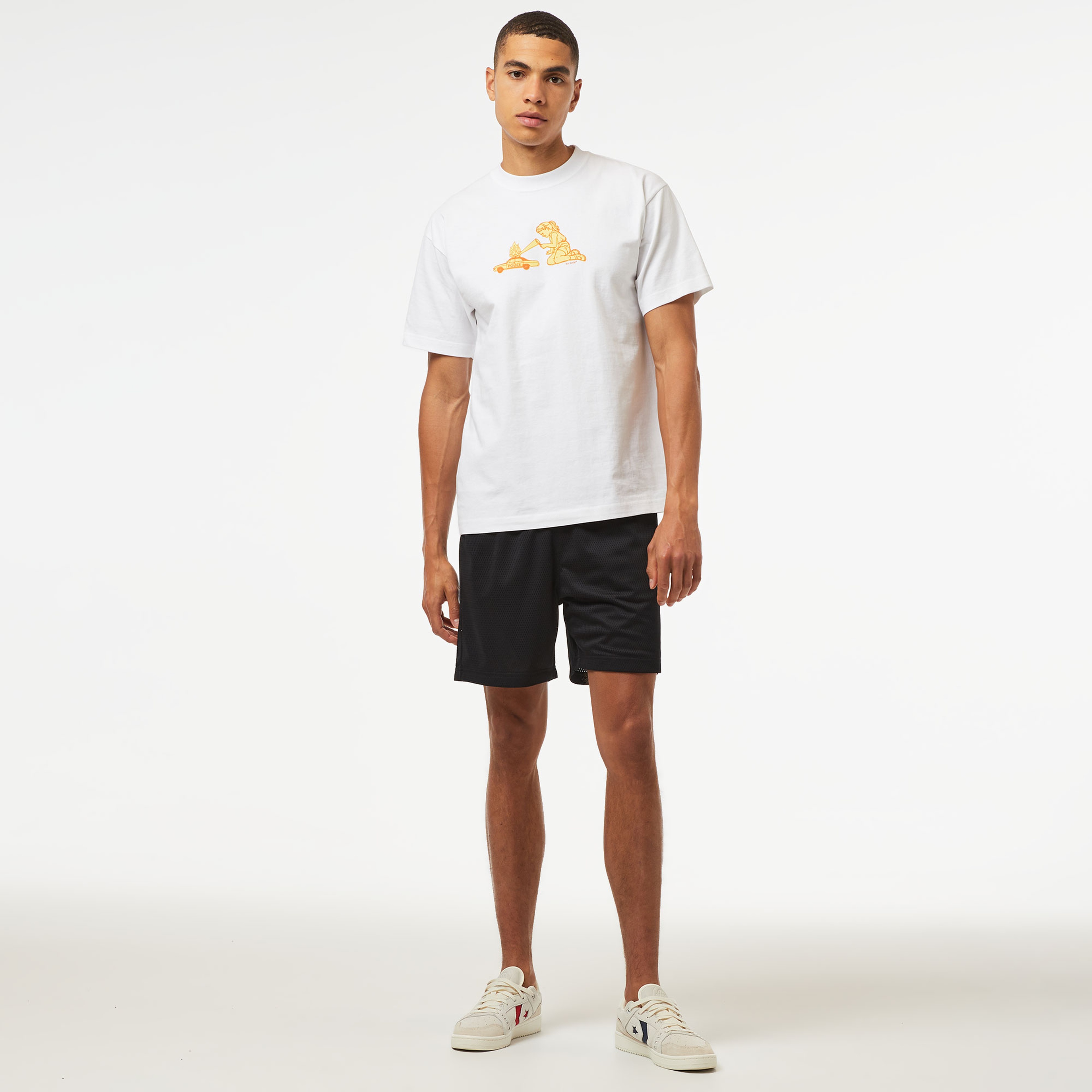 HUF Playtime S/S Erkek Beyaz T-Shirt