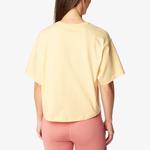 Columbia Painted Peak Knit Cropped Top Kadın Sarı T-Shirt