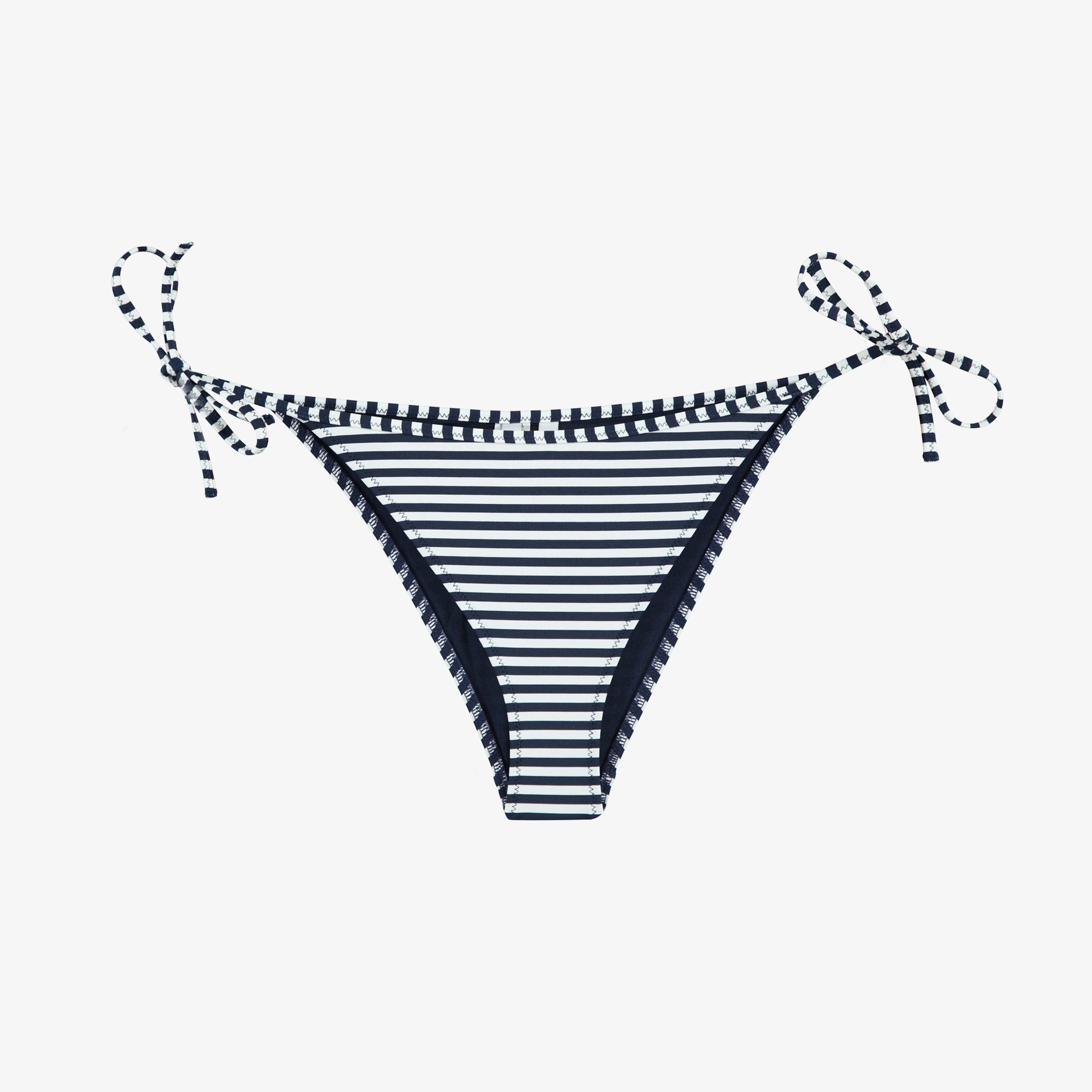 Tommy Hilfiger Cheeky String Side Tie Print Kadın Siyah Mayo & Bikini