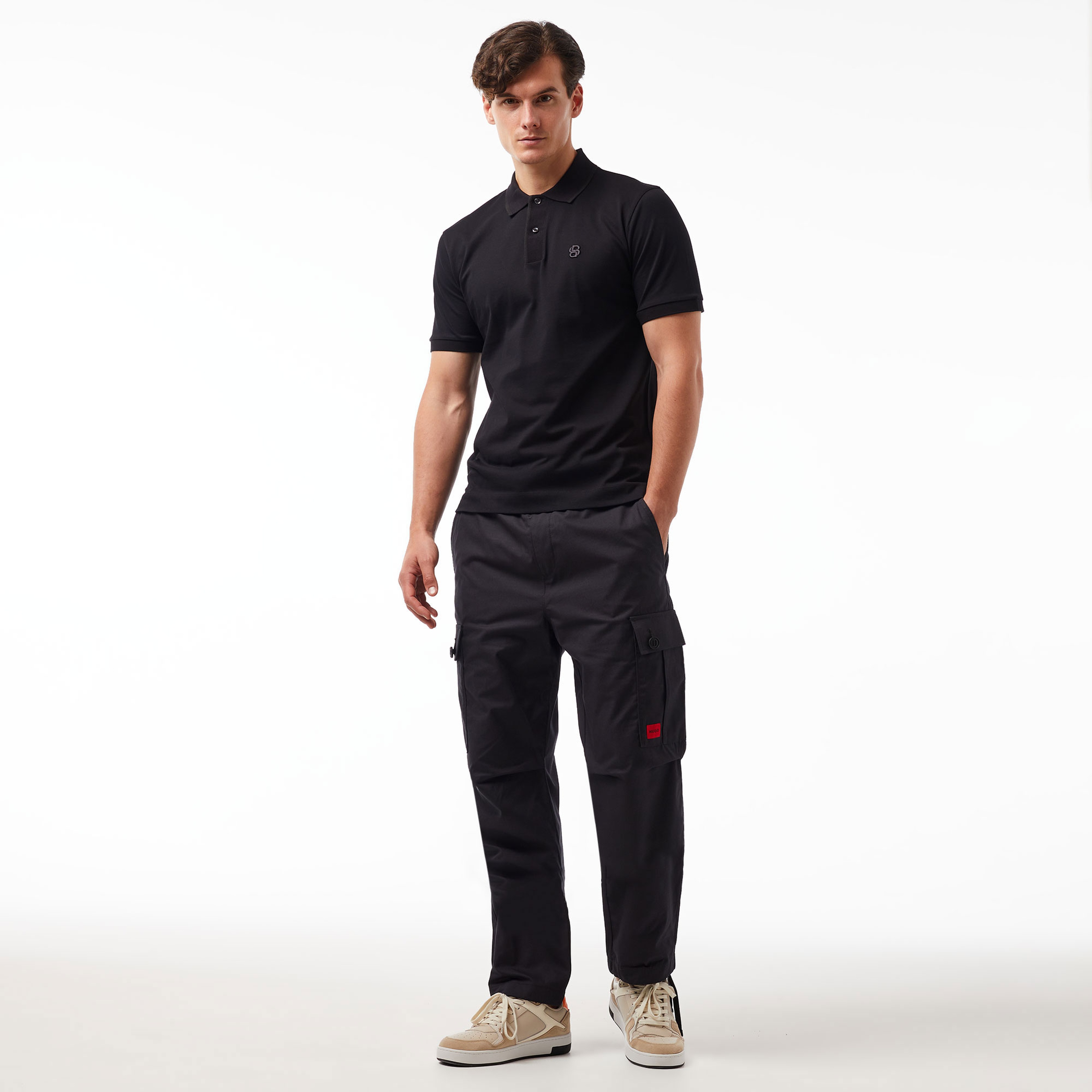 Hugo Garlo233 Erkek Siyah Pantolon