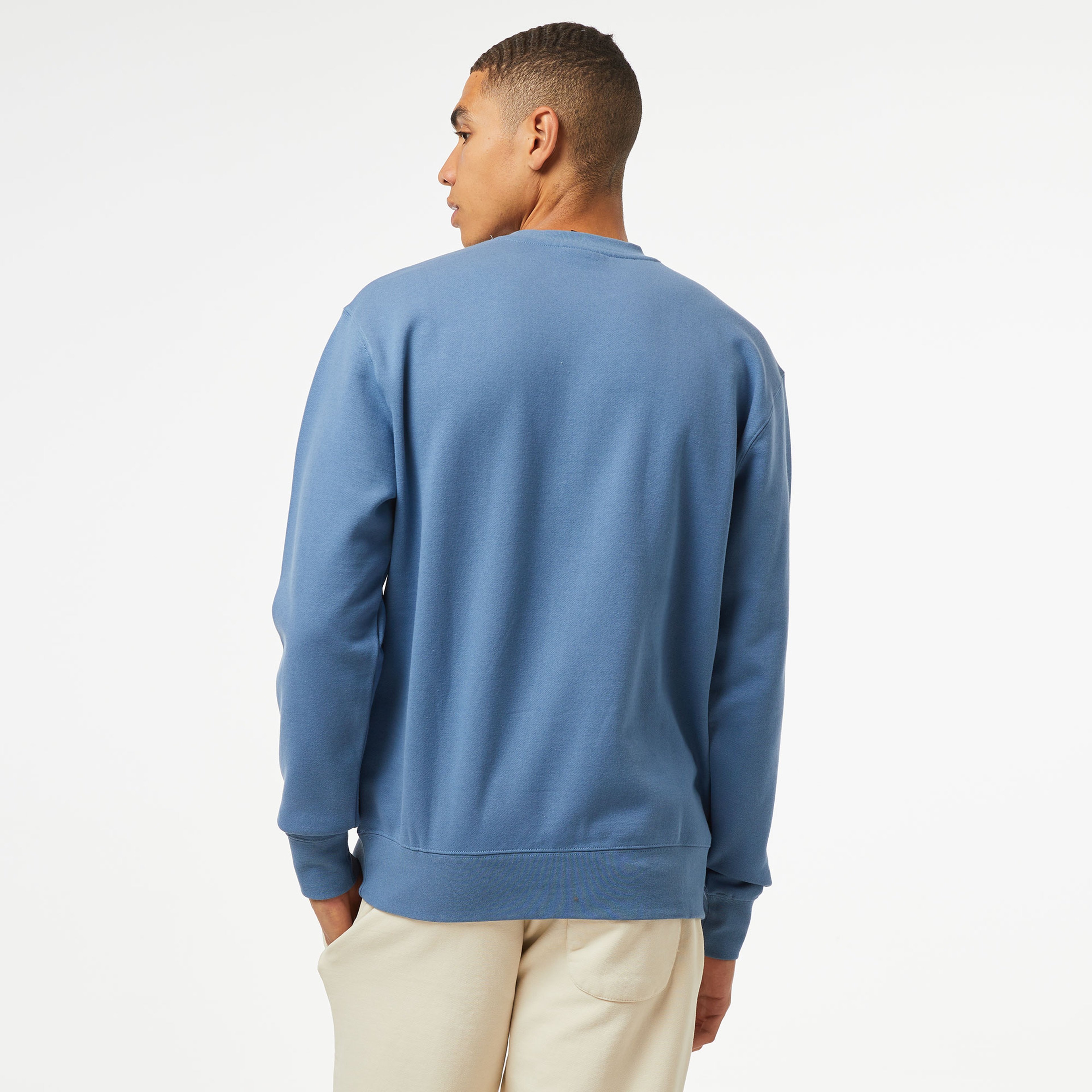 HUF Huf Set Triple Triangle Erkek Mavi Sweatshirt