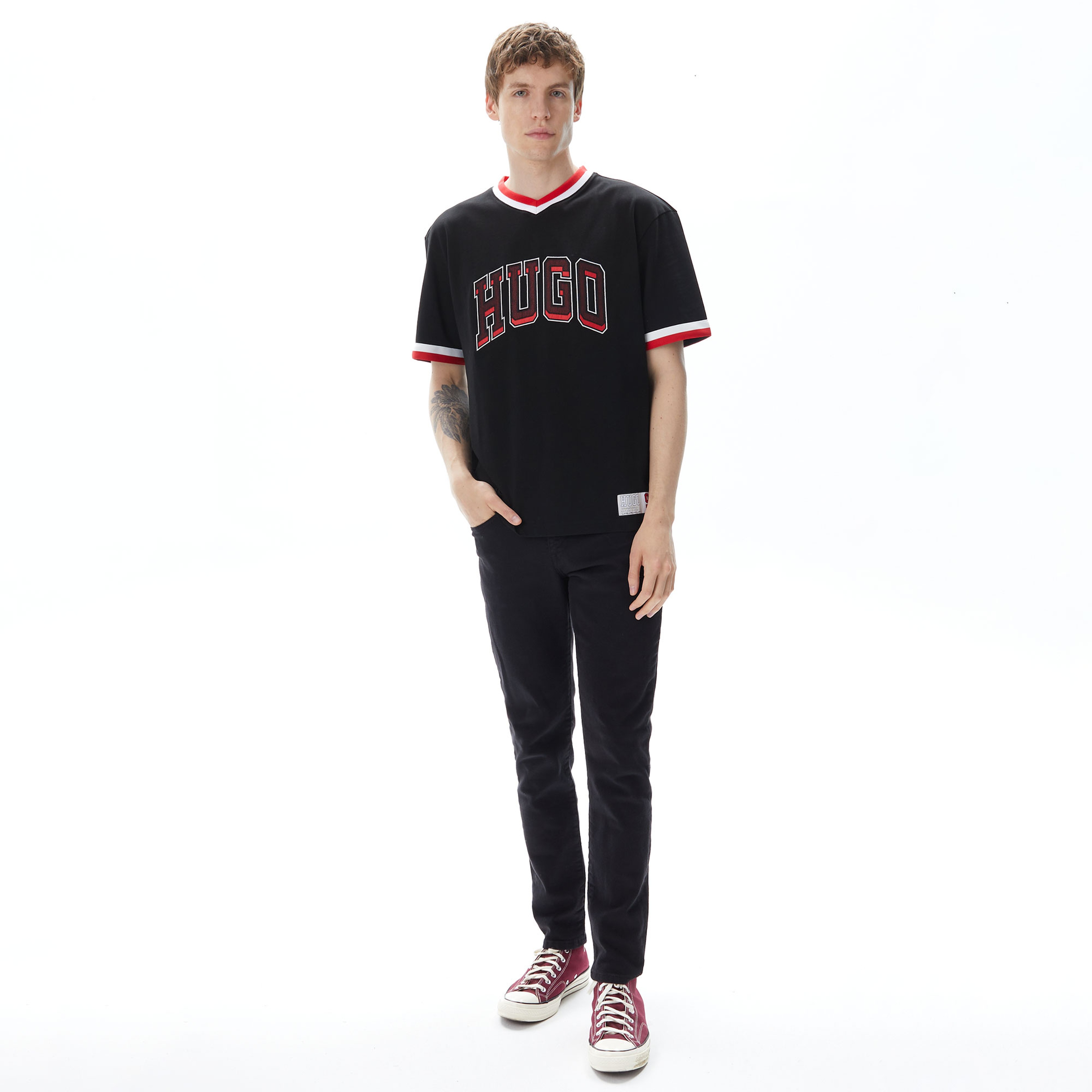 Hugo Duava Erkek Siyah T-Shirt