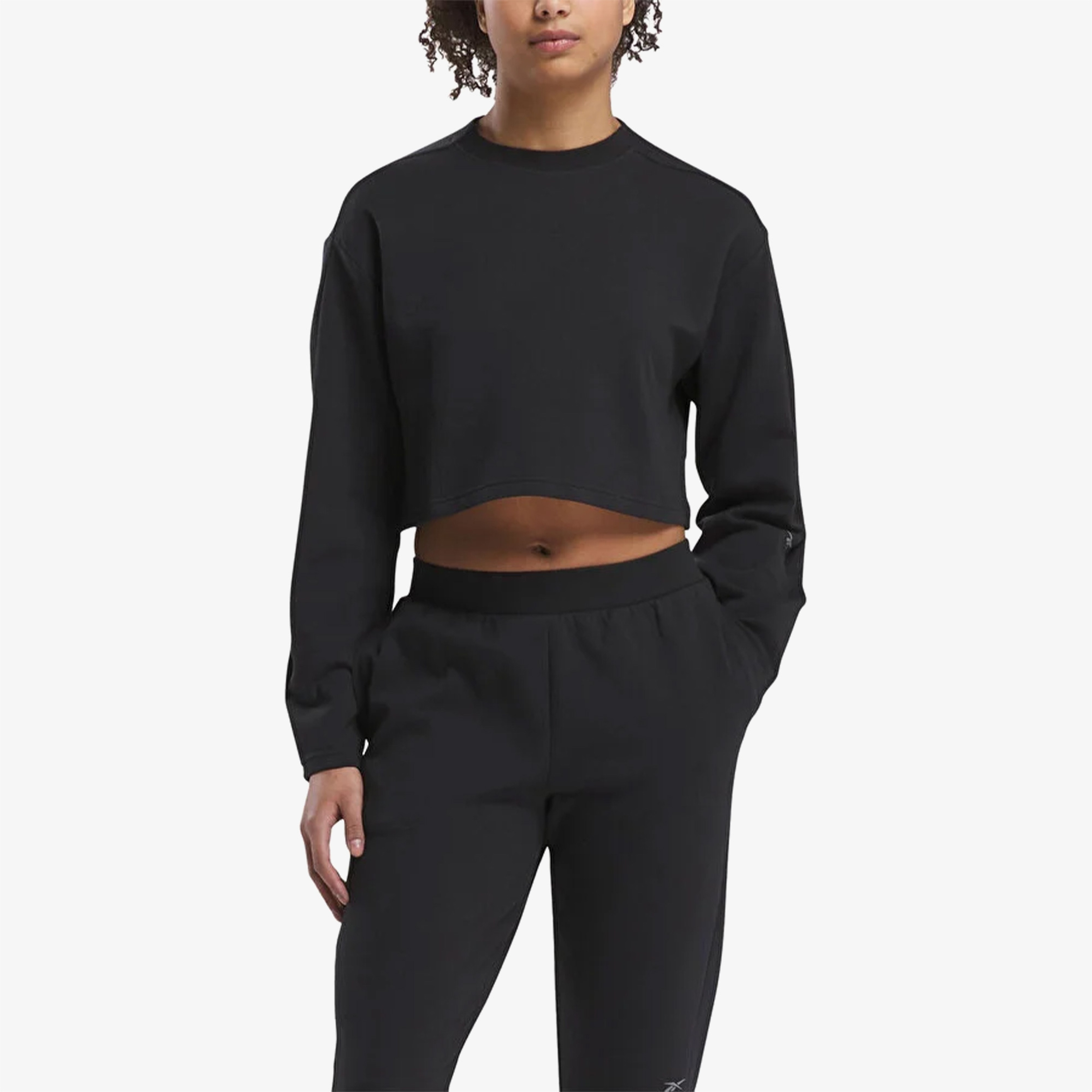 Reebok Dreamblend Kadın Siyah Sweatshirt