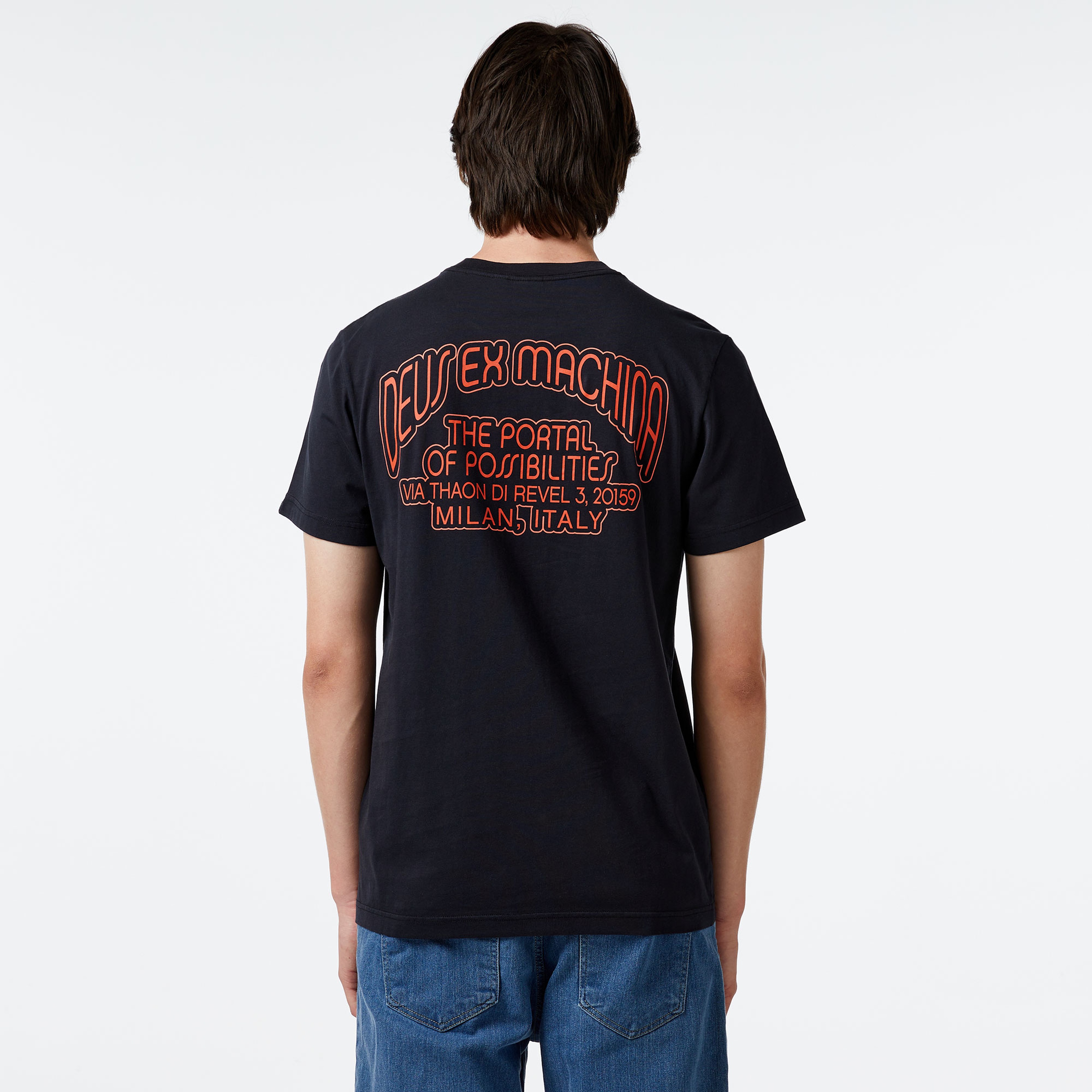 Deus Ex Machina Pots Erkek Siyah T-Shirt