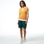 Tommy Hilfiger Cotton Linen Bermuda Kadın Yeşil Şort