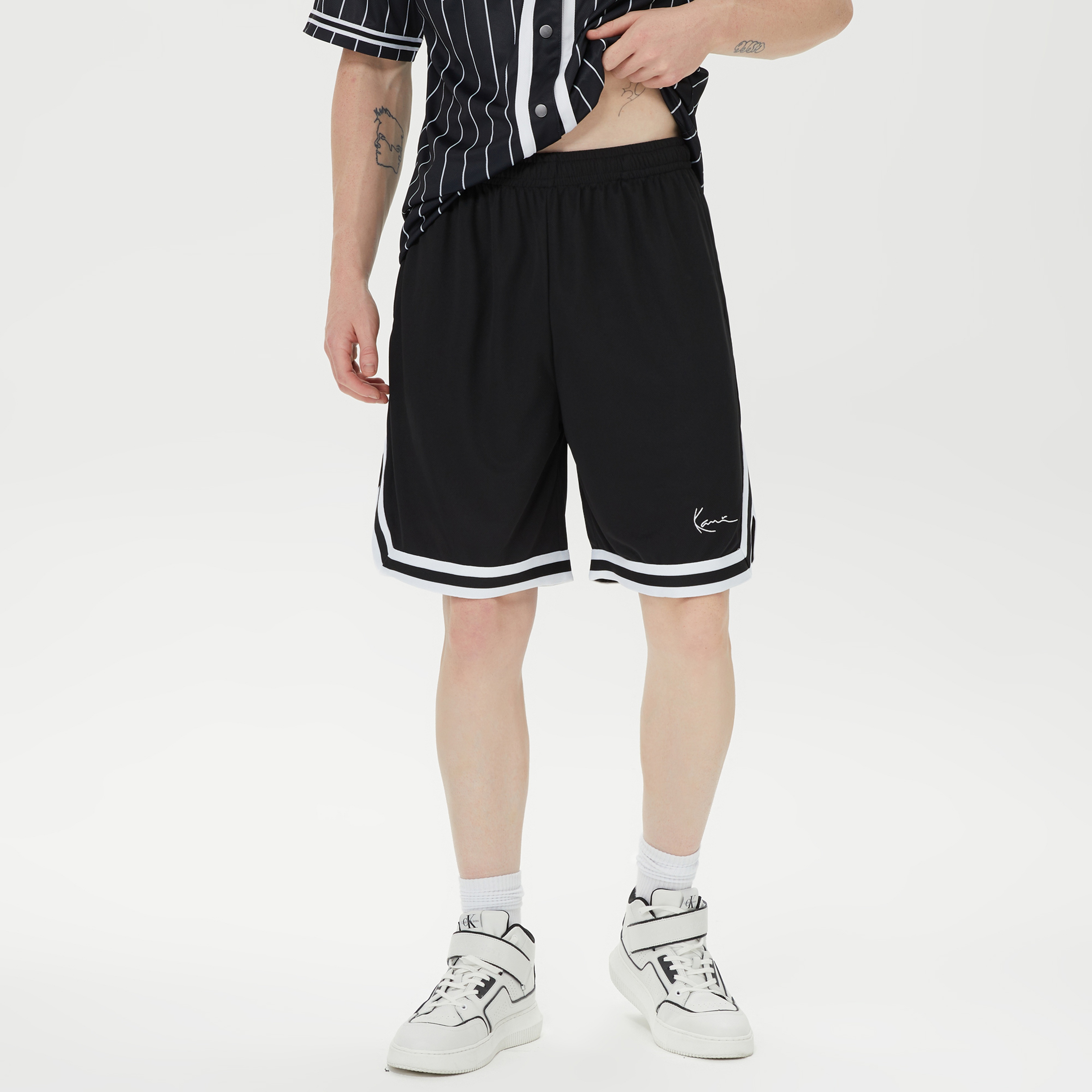 Karl Kani Signature Erkek Siyah Şort
