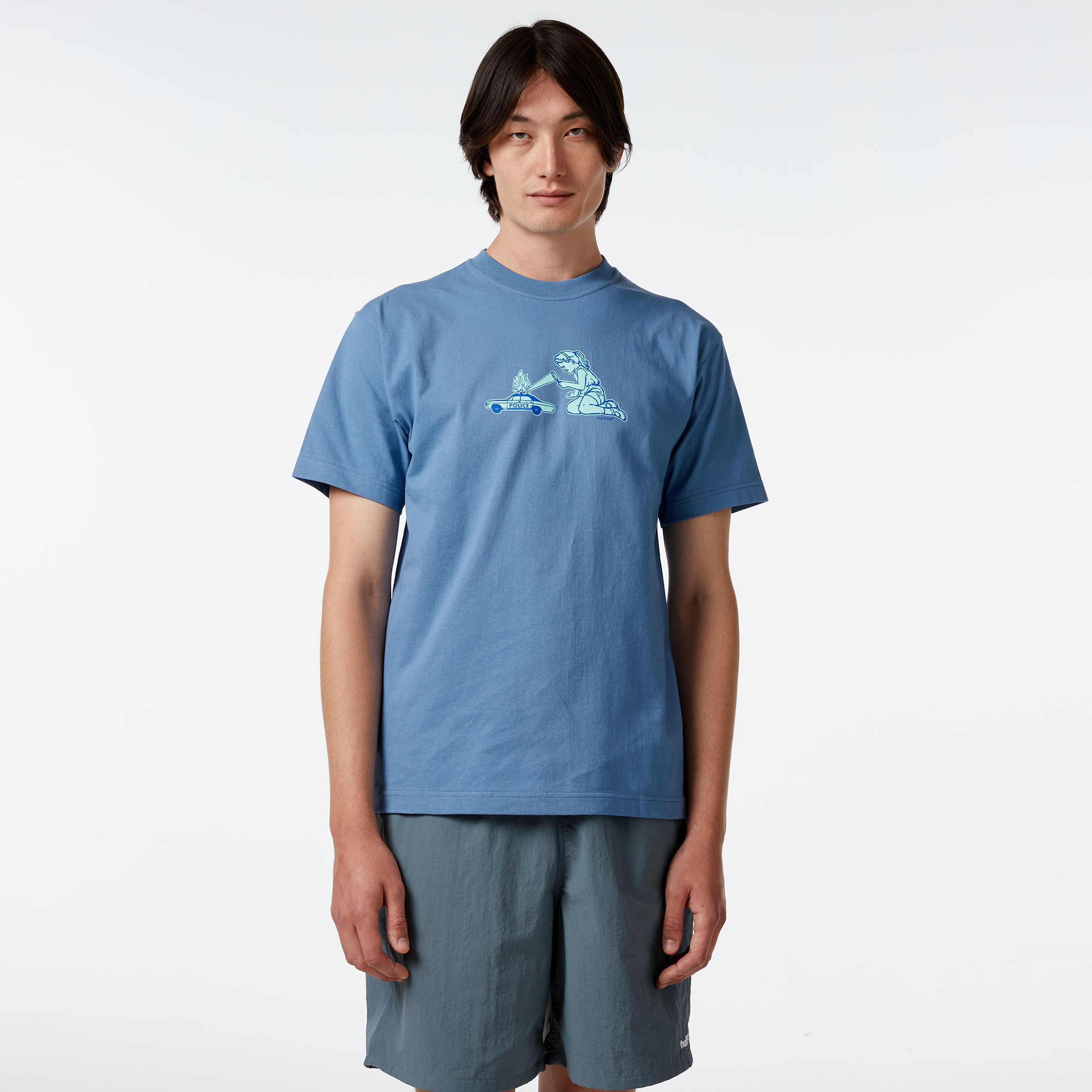 HUF Playtime S/S Erkek Mavi T-Shirt