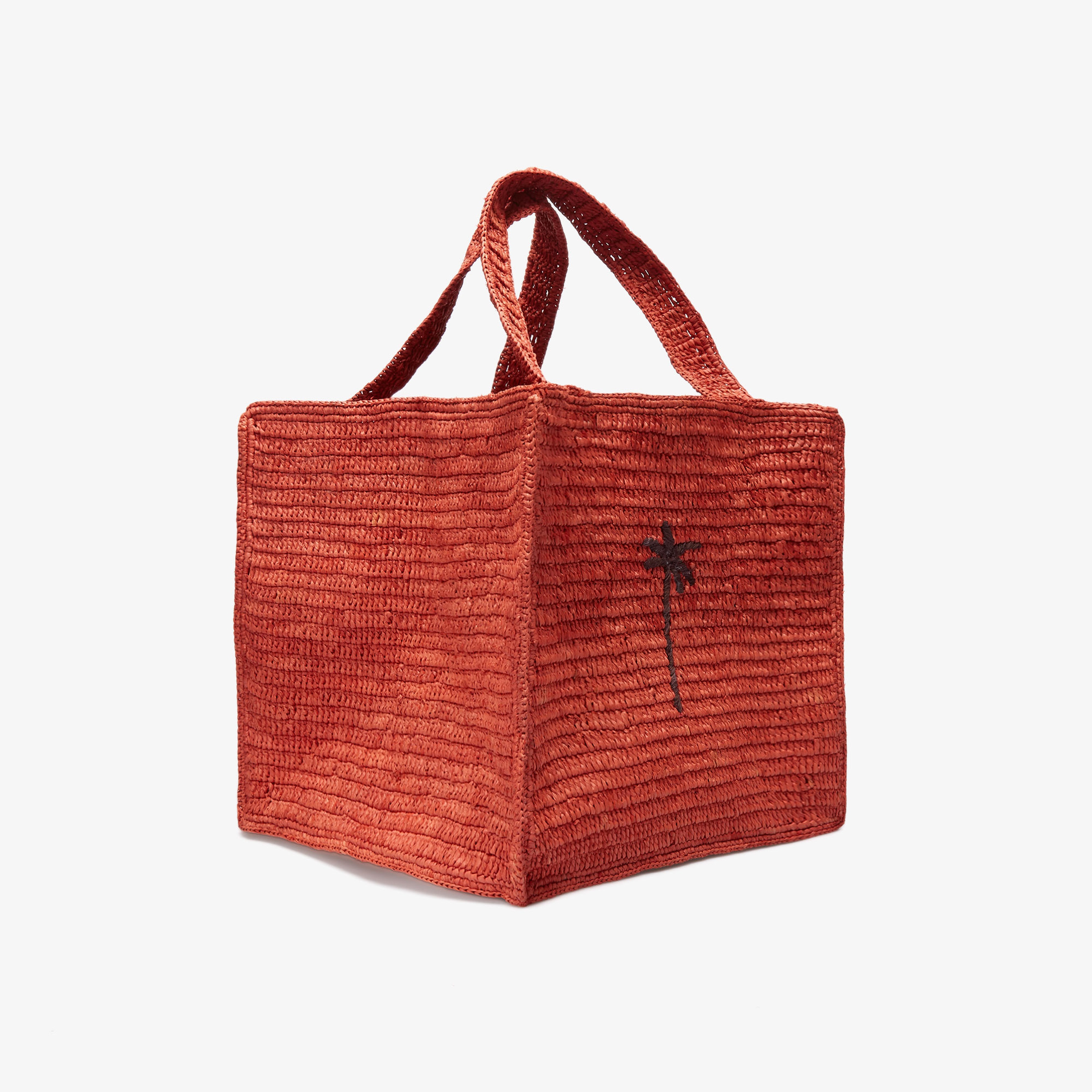 Manebi Squared Tote Unisex Kahverengi El Çantası