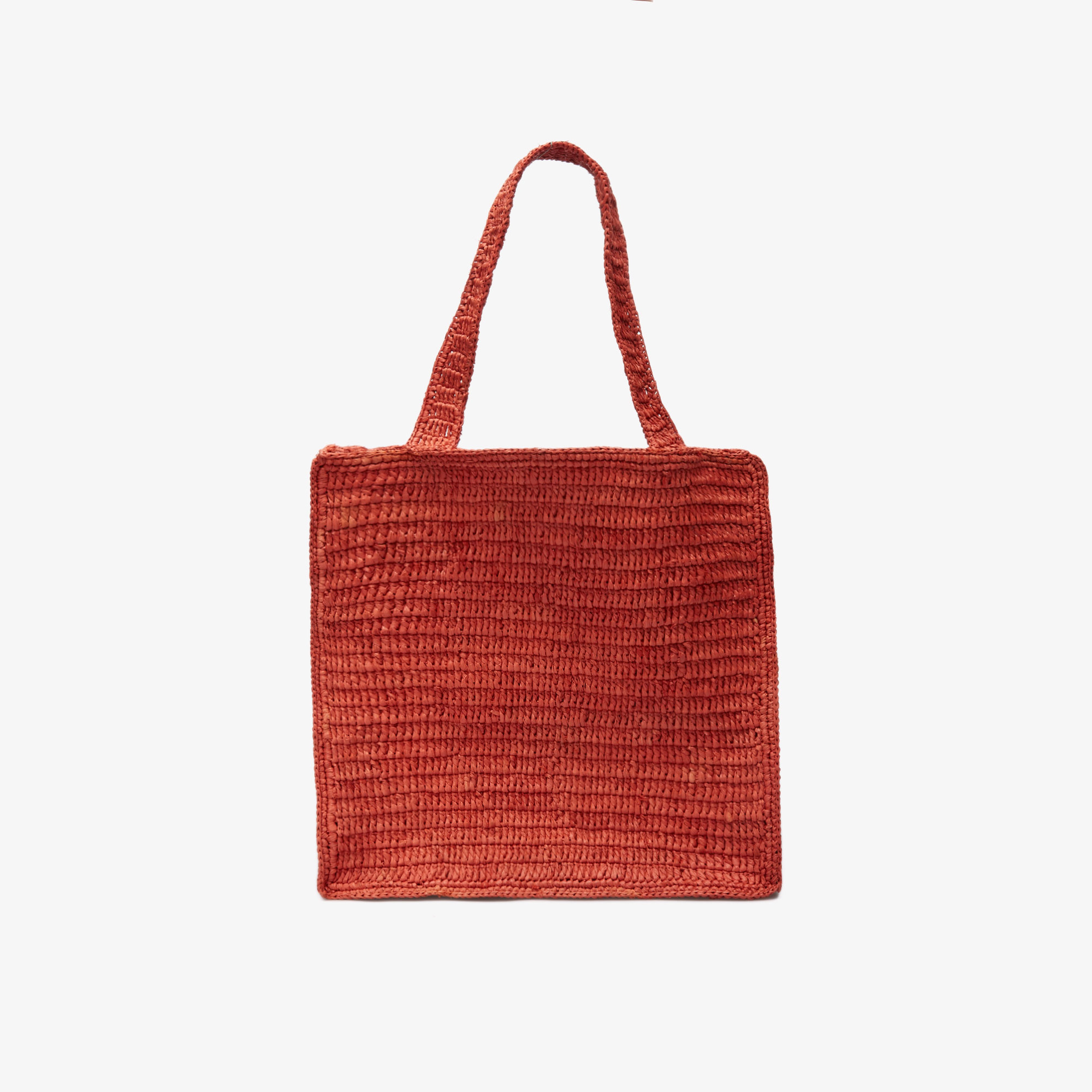 Manebi Squared Tote Unisex Kahverengi El Çantası
