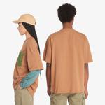 Timberland Embroidered Pocket Erkek Kahverengi T-Shirt