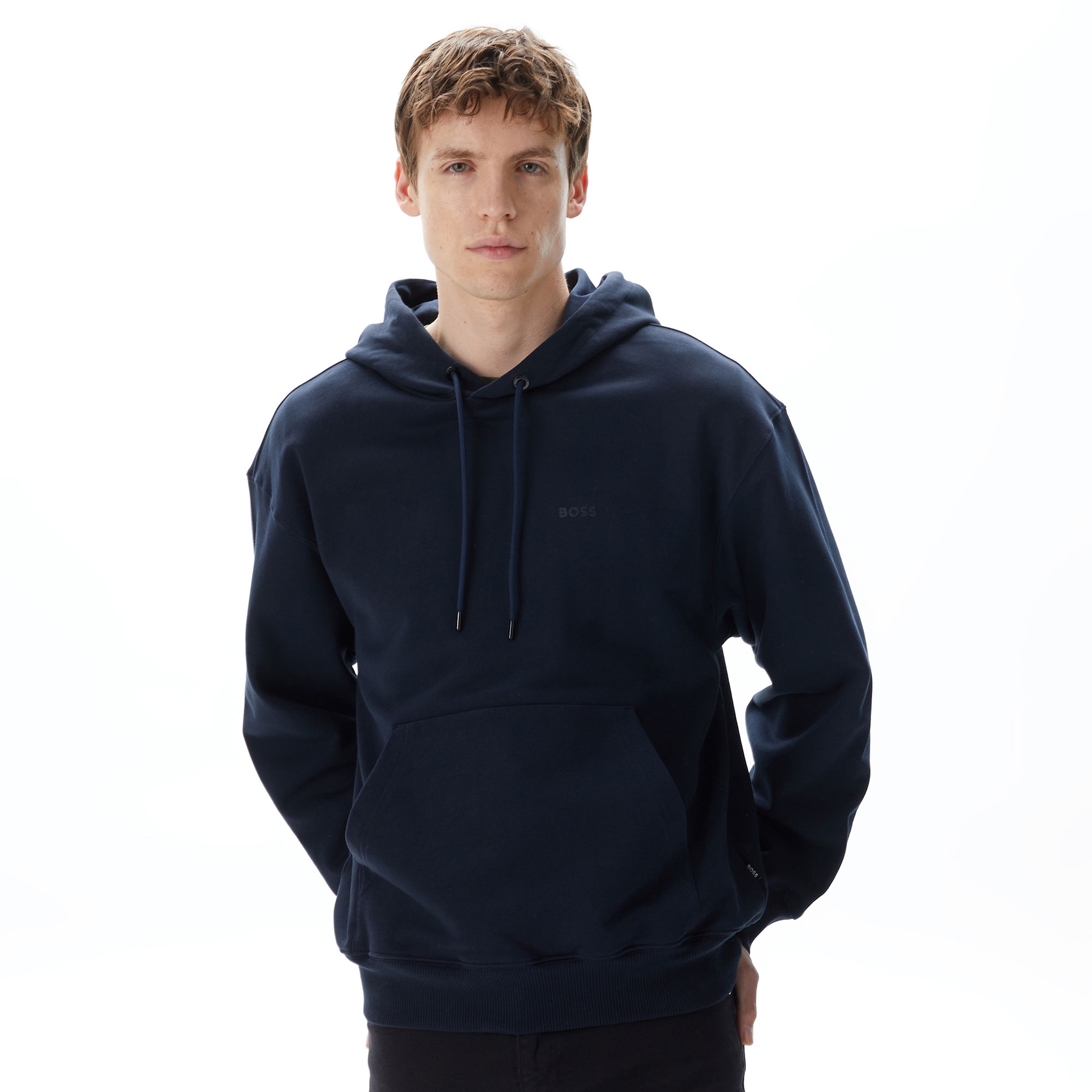 Boss Sullivan 18 Erkek Mavi Sweatshirt