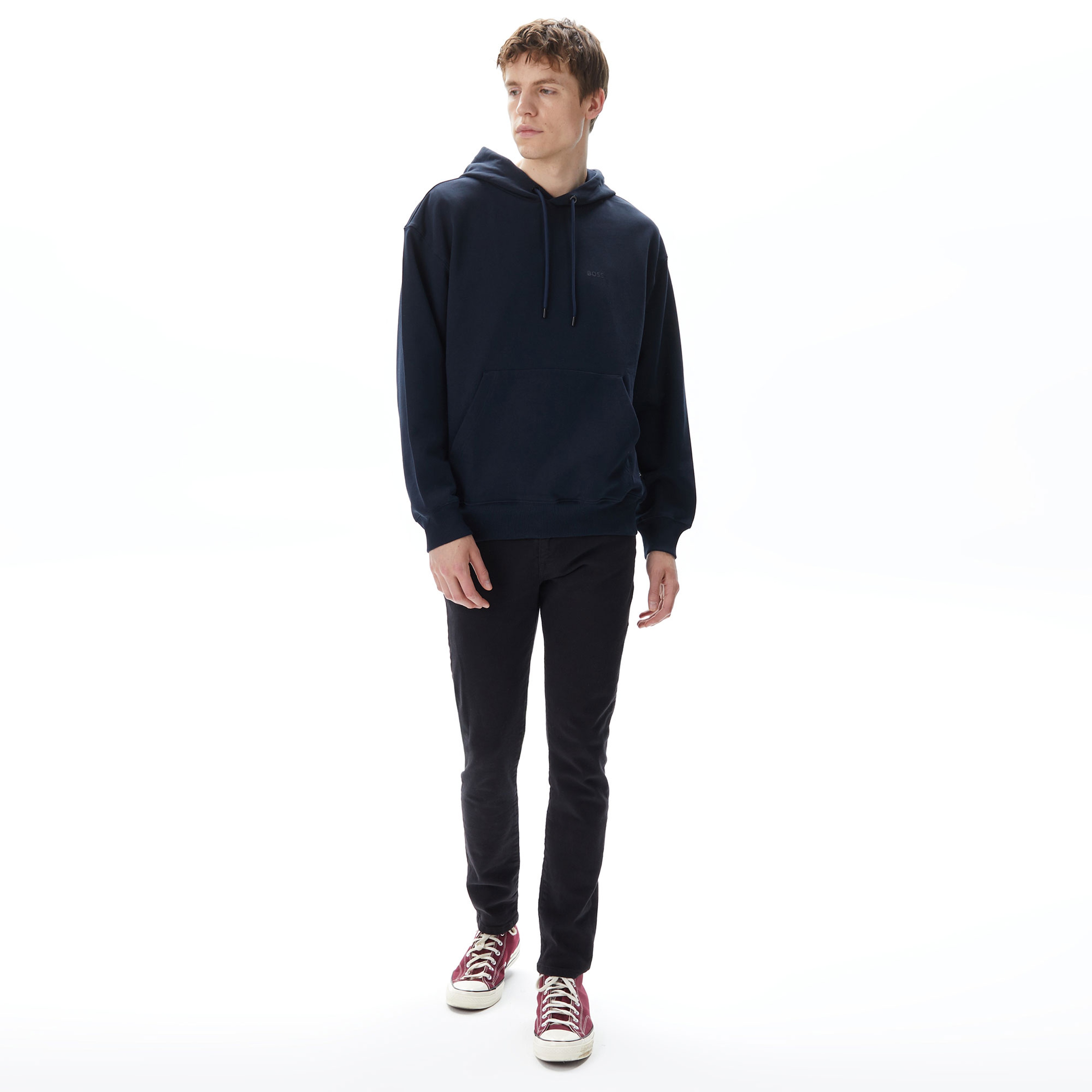 Boss Sullivan 18 Erkek Mavi Sweatshirt