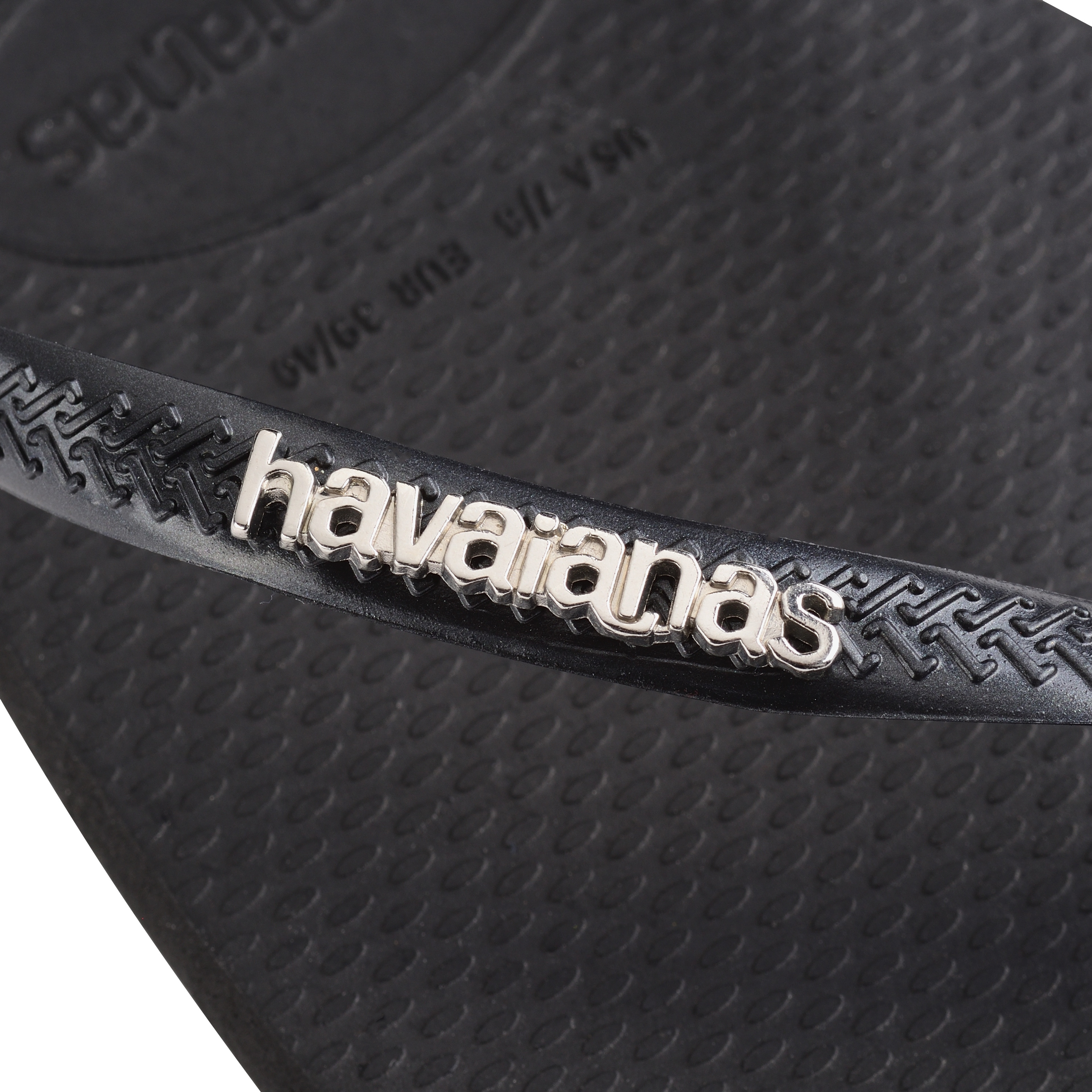 Havaianas Square Logo Kadın Siyah Terlik