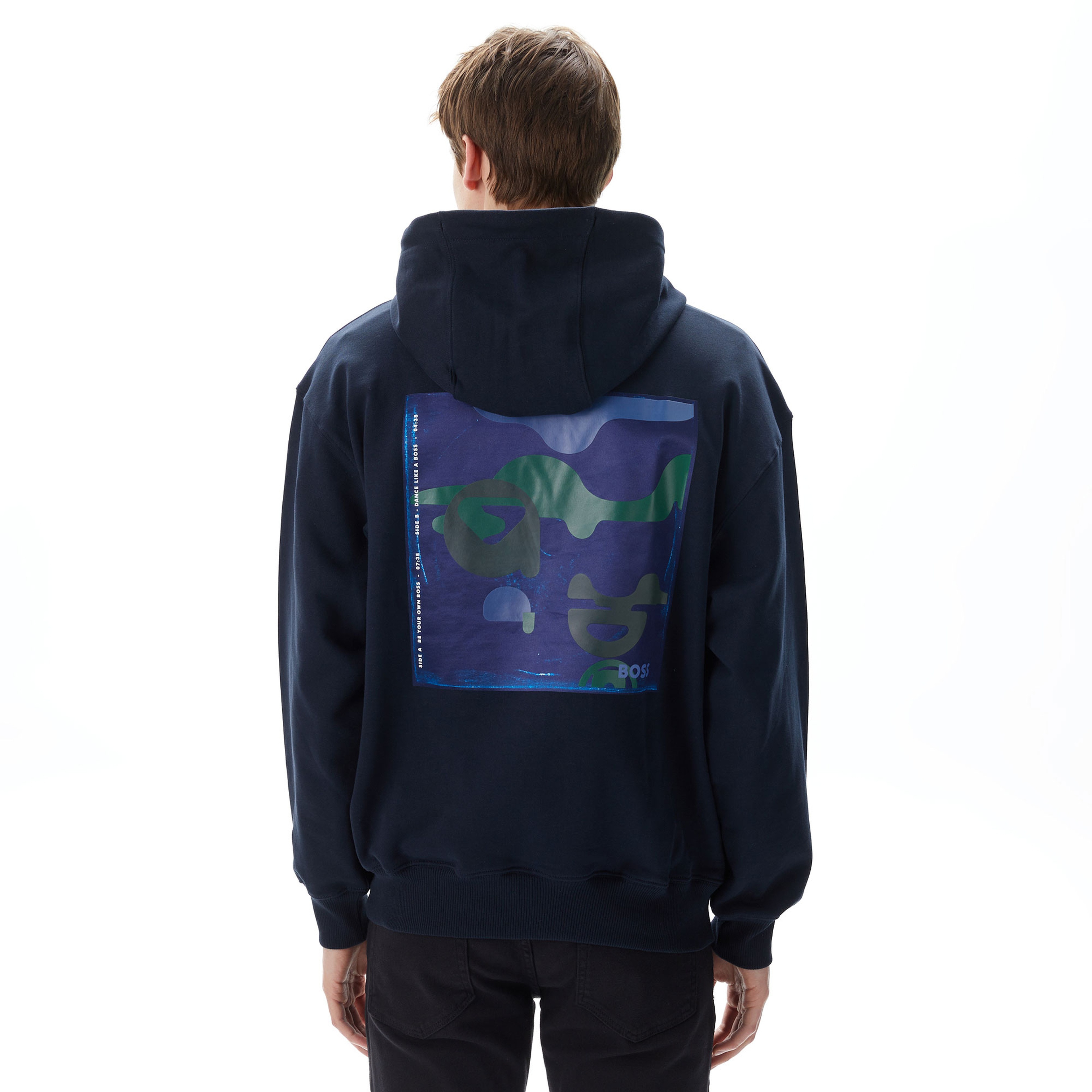 Boss Sullivan 18 Erkek Mavi Sweatshirt