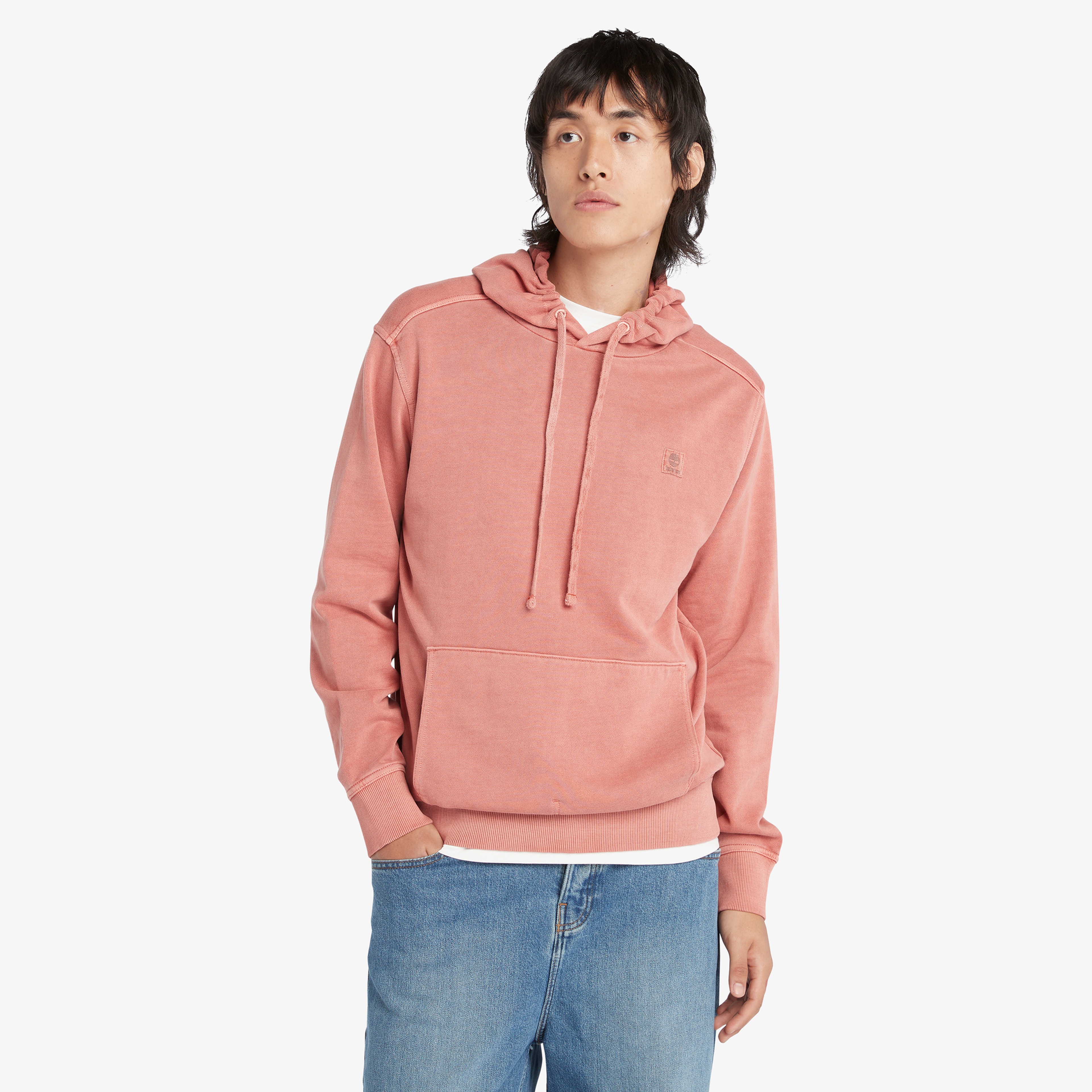 Timberland Garment Erkek Pembe Sweatshirt