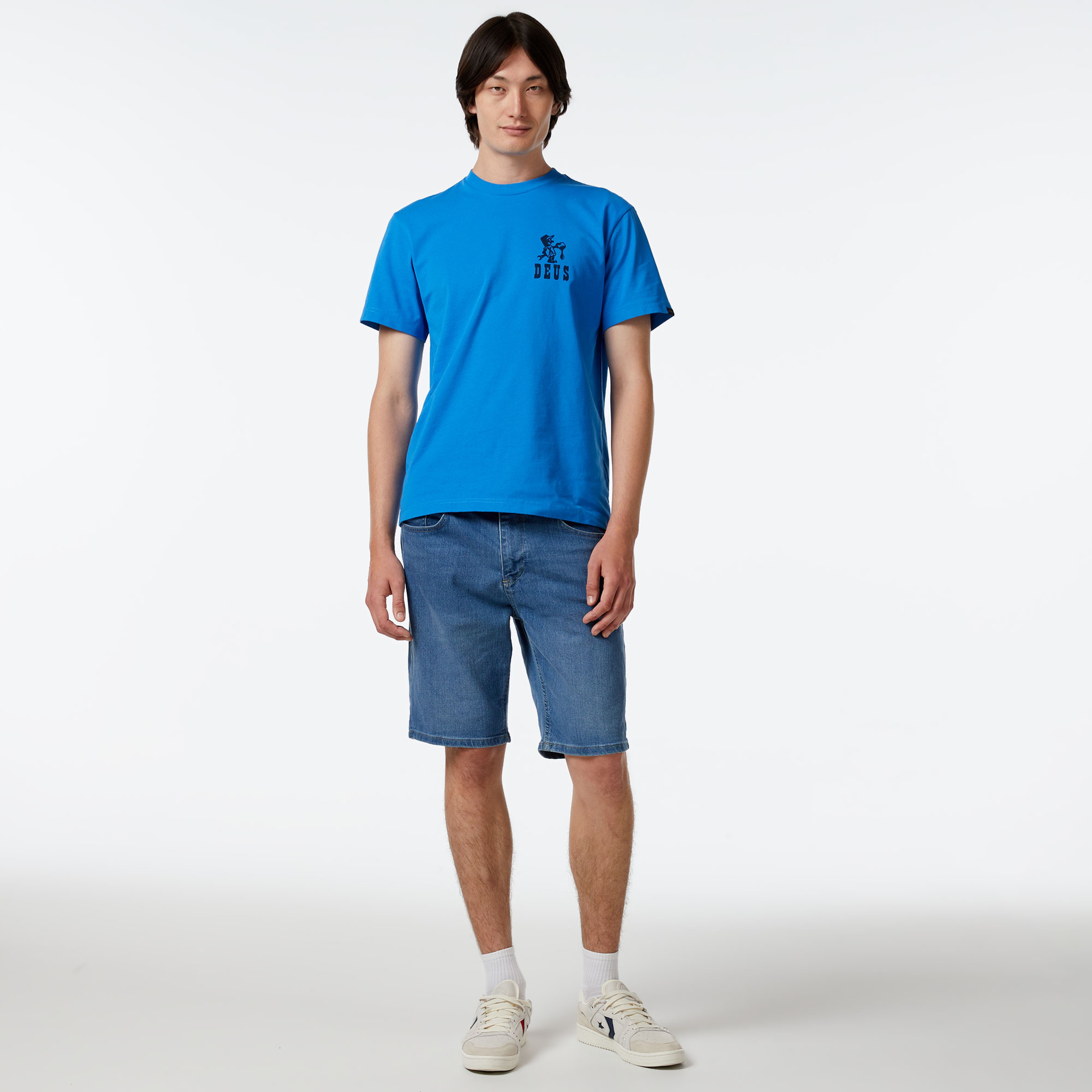 Deus Ex Machina Old Town Erkek Mavi T-Shirt