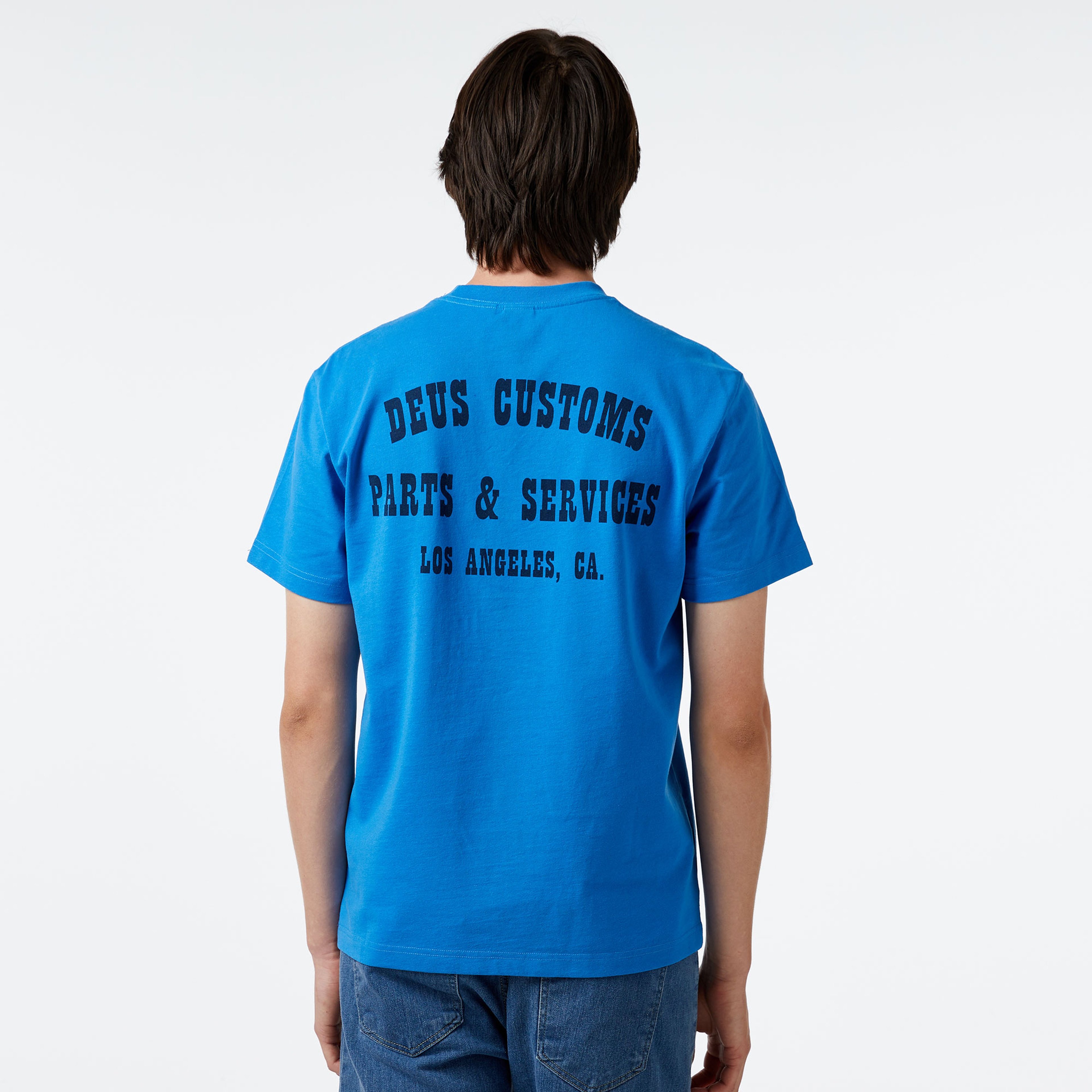 Deus Ex Machina Old Town Erkek Mavi T-Shirt