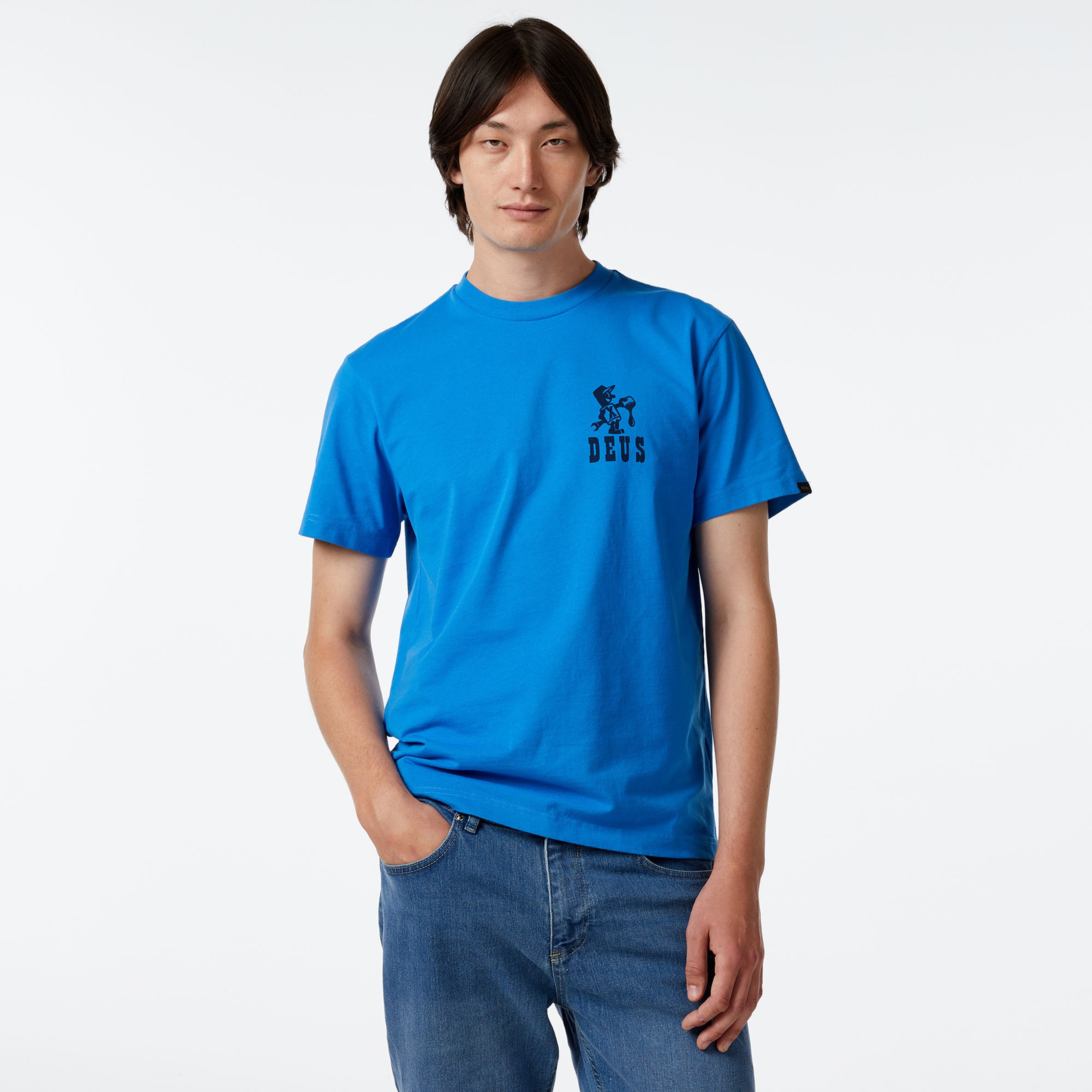 Deus Ex Machina Old Town Erkek Mavi T-Shirt