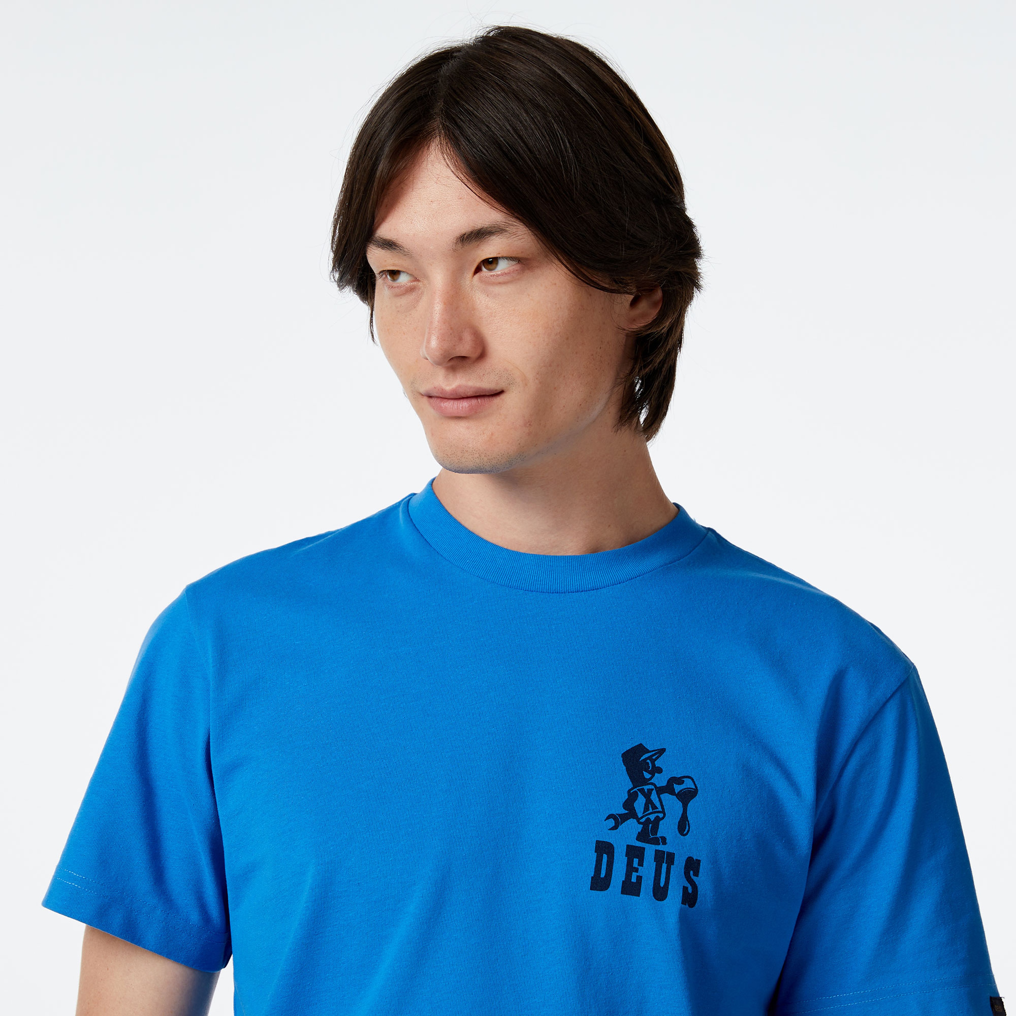 Deus Ex Machina Old Town Erkek Mavi T-Shirt