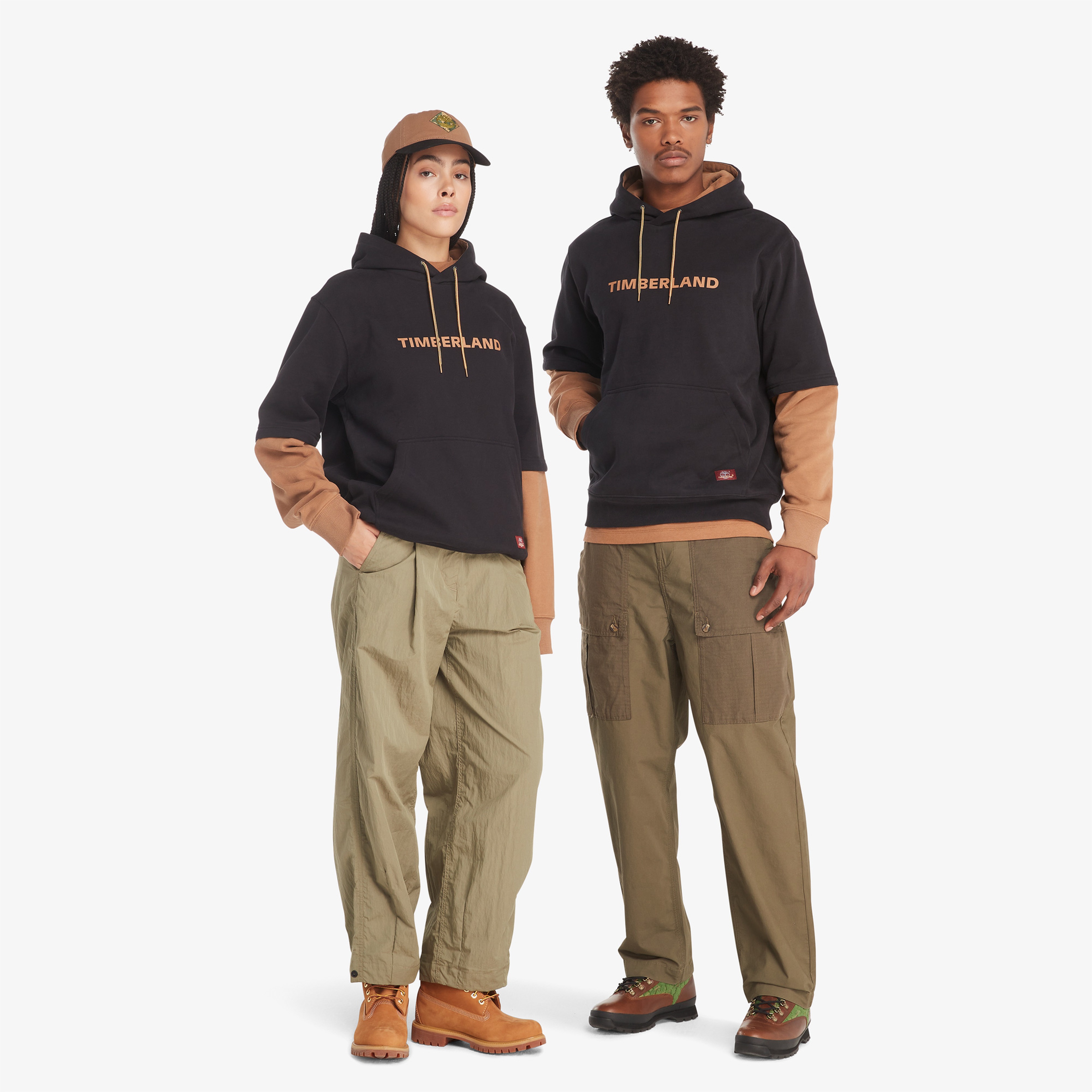 Timberland Embroidered Tree Erkek Siyah Sweatshirt