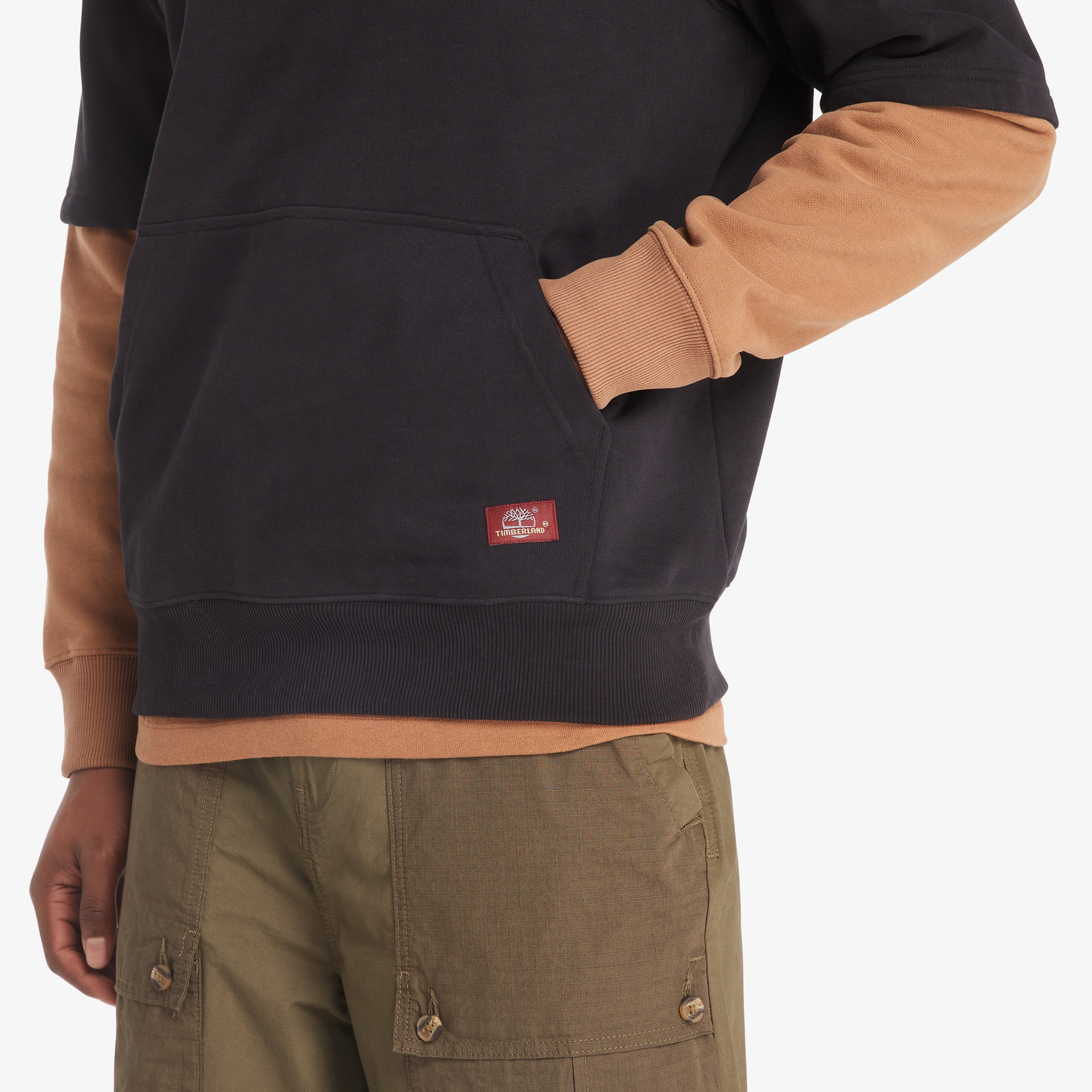 Timberland Embroidered Tree Erkek Siyah Sweatshirt