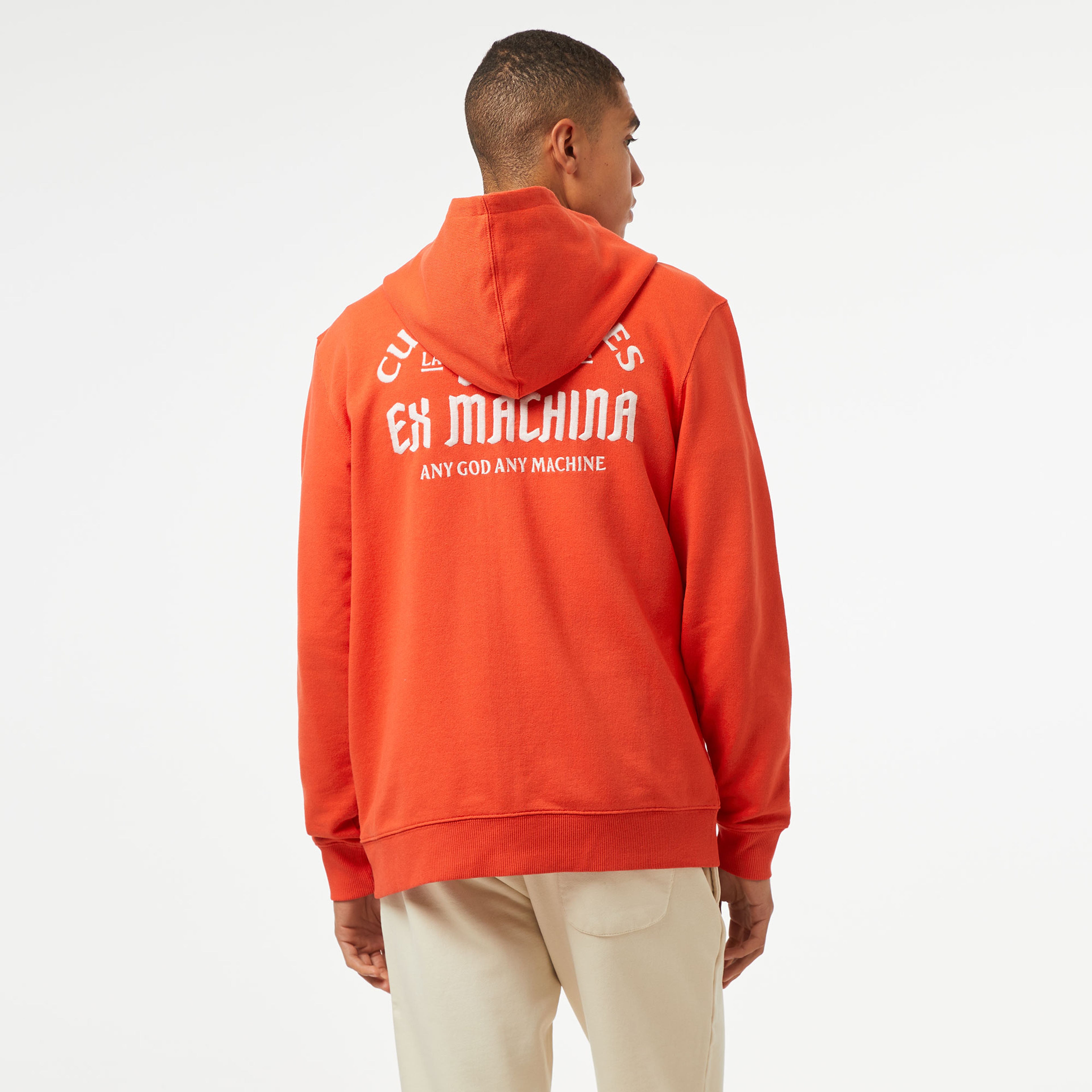 Deus Ex Machina Supporter Zip Hoodie Erkek Kırmızı Sweatshirt