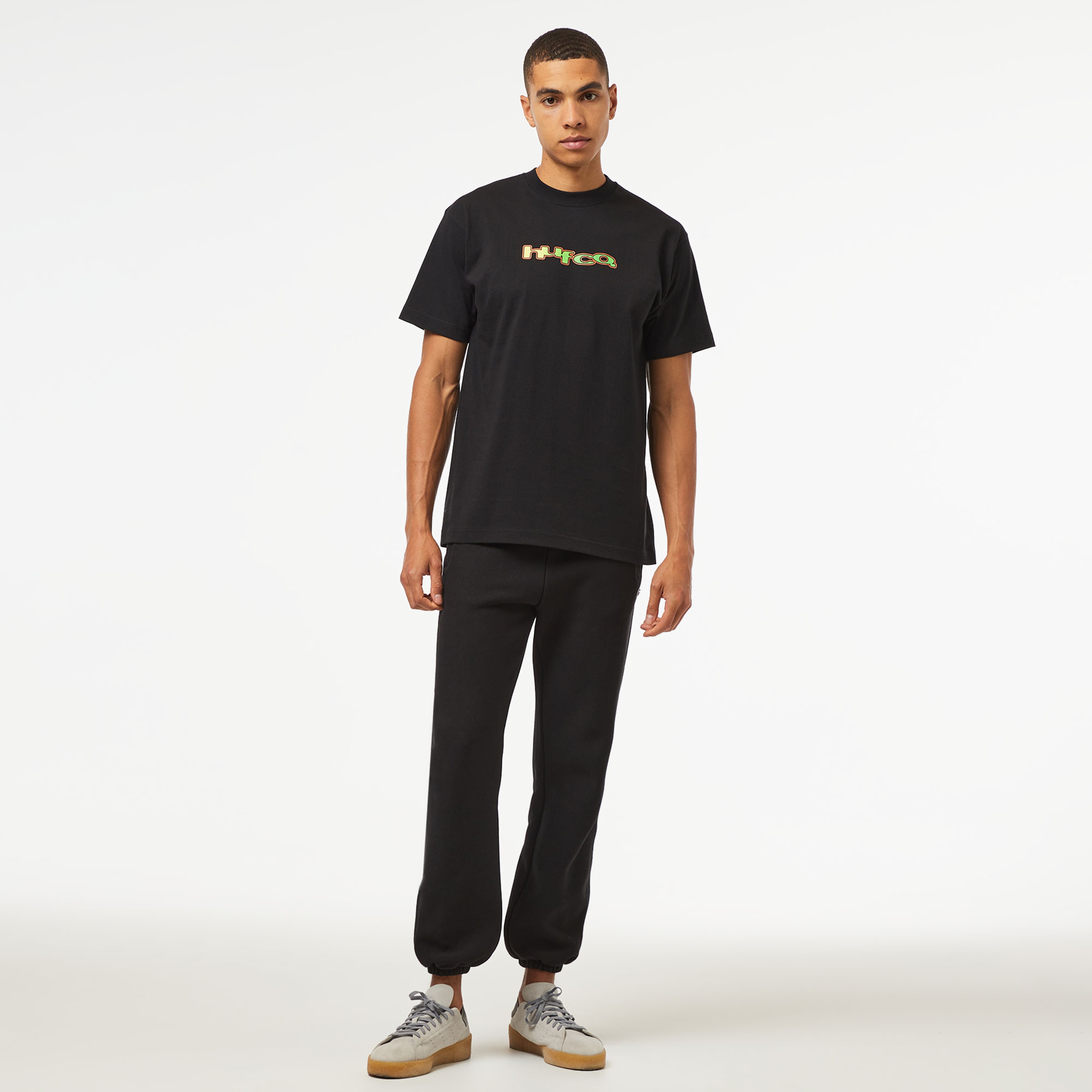 HUF Club House S/S Erkek Siyah T-Shirt