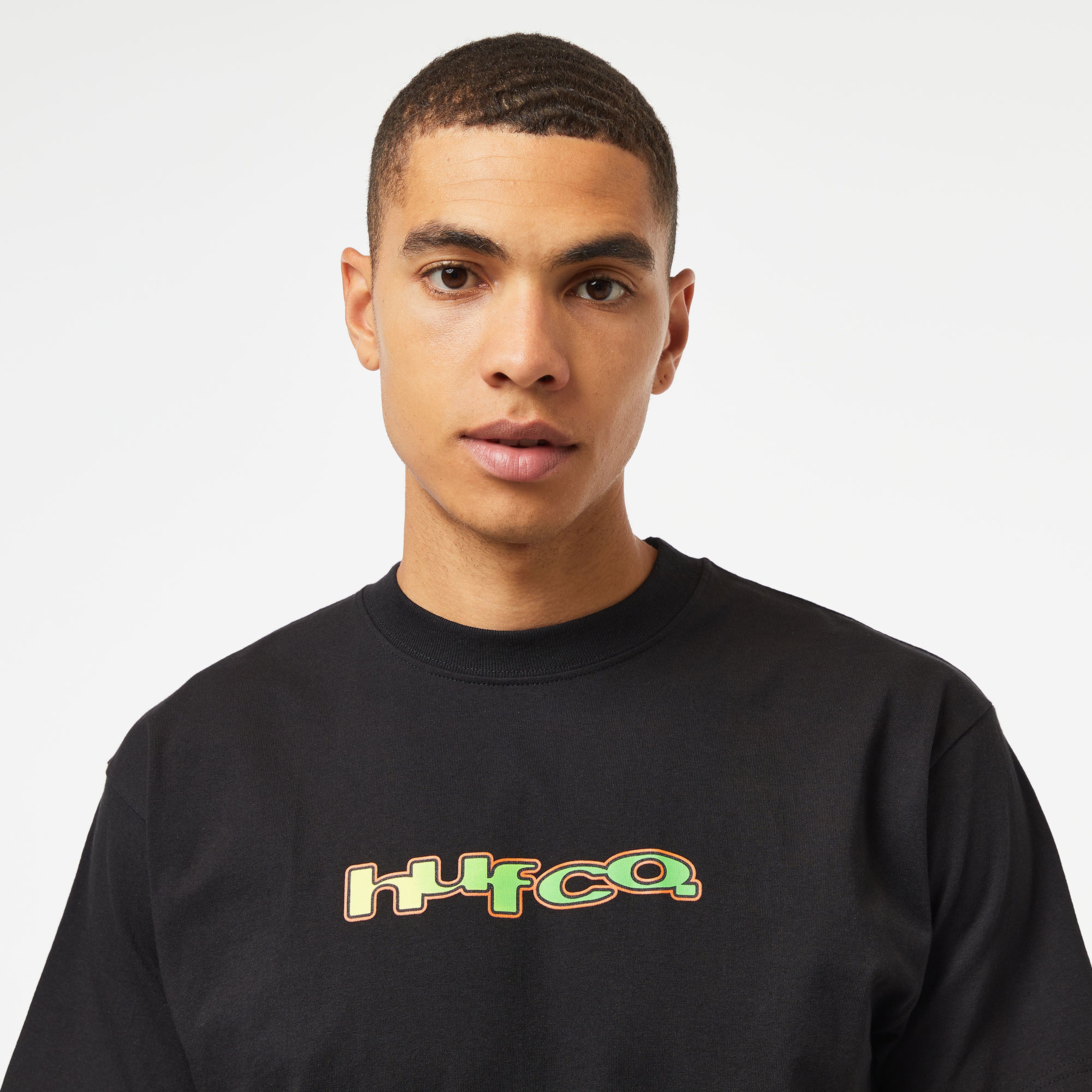 HUF Club House S/S Erkek Siyah T-Shirt