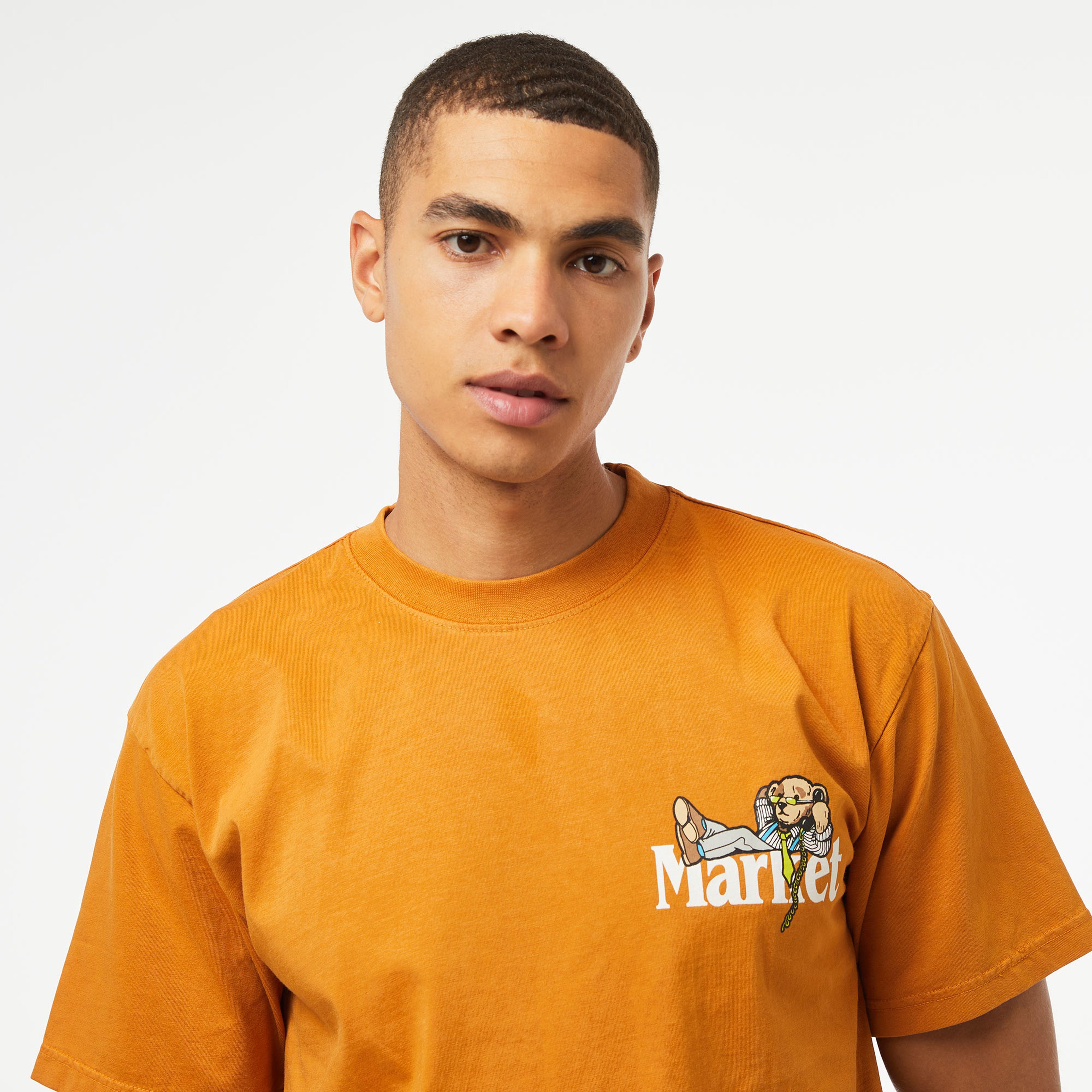 Market Better Call Bear Erkek Turuncu T-Shirt