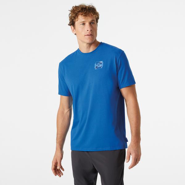 Helly Hansen Skog Recycled Graphıc Erkek Lacivert T-Shirt