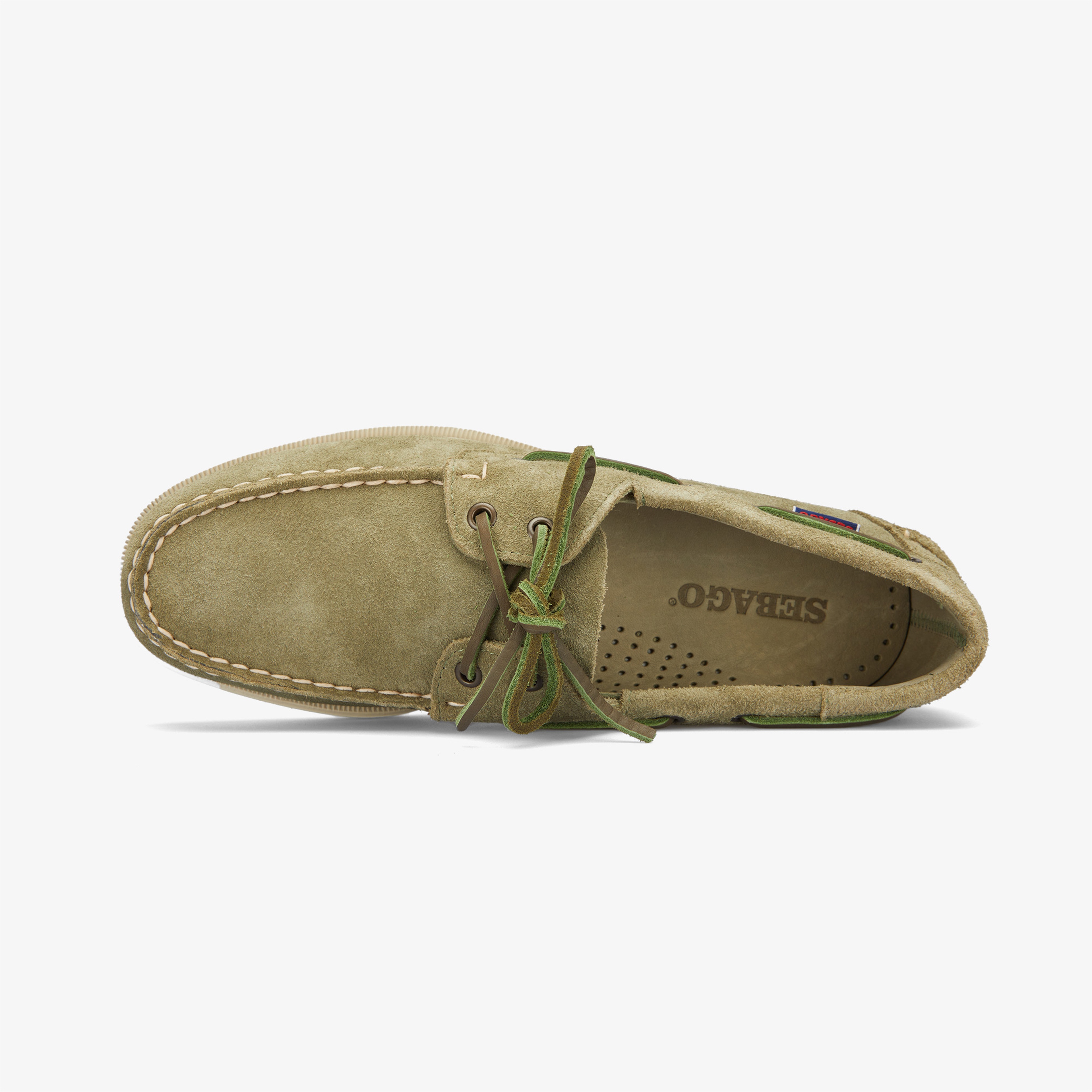Sebago Portland Flesh Out Erkek Yeşil Ayakkabı