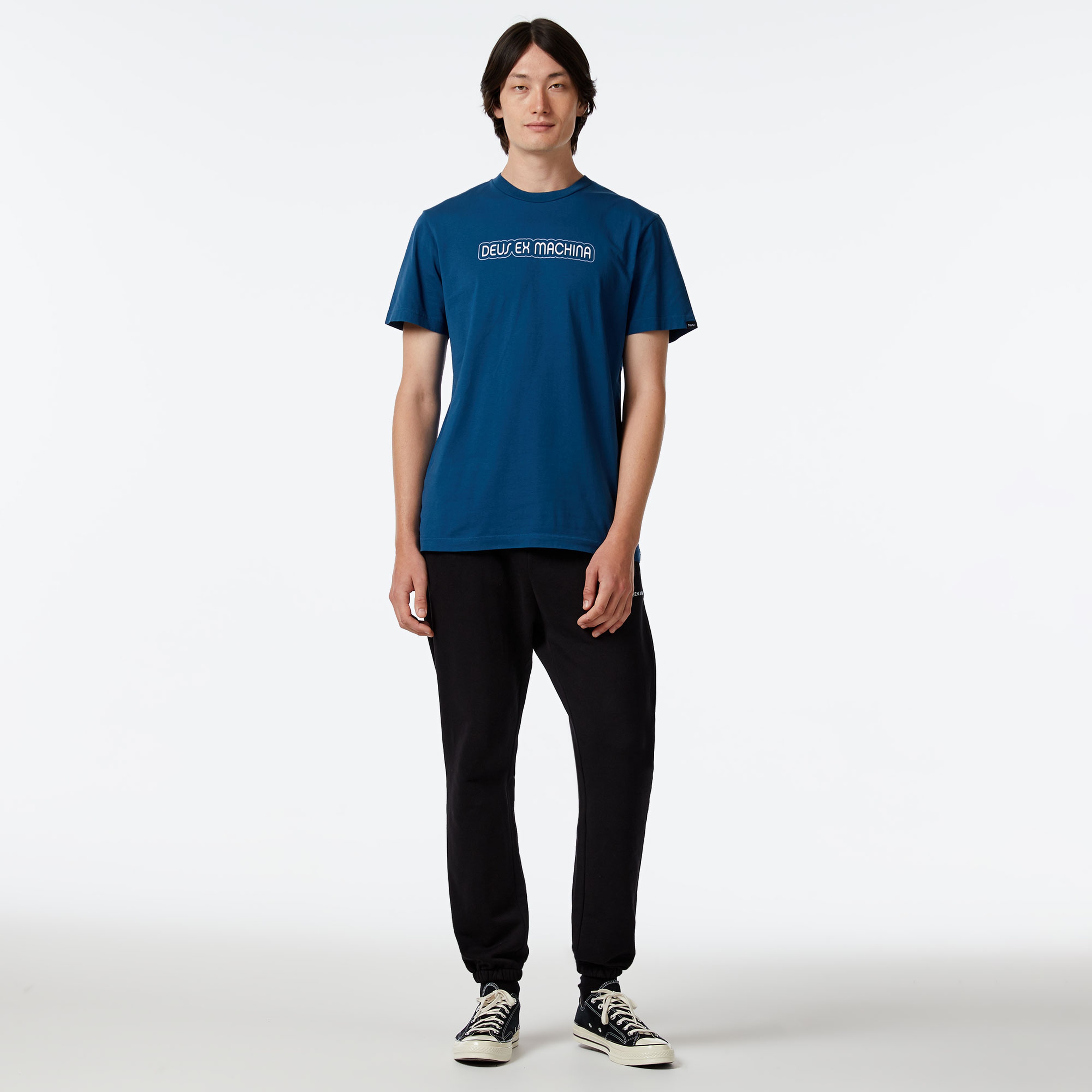 Deus Ex Machina Pots Erkek Mavi T-Shirt
