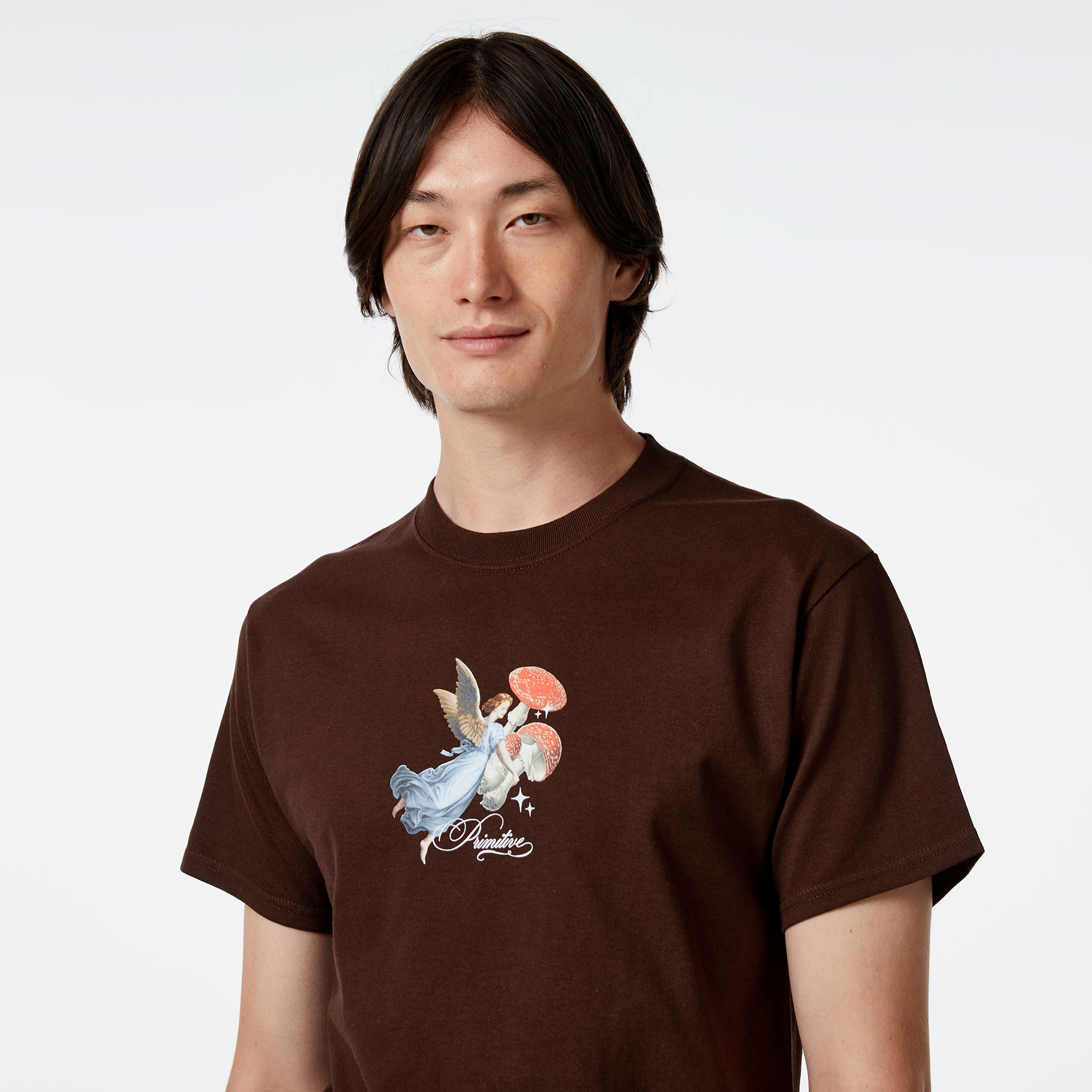 Primitive Divine Erkek Kahverengi T-Shirt