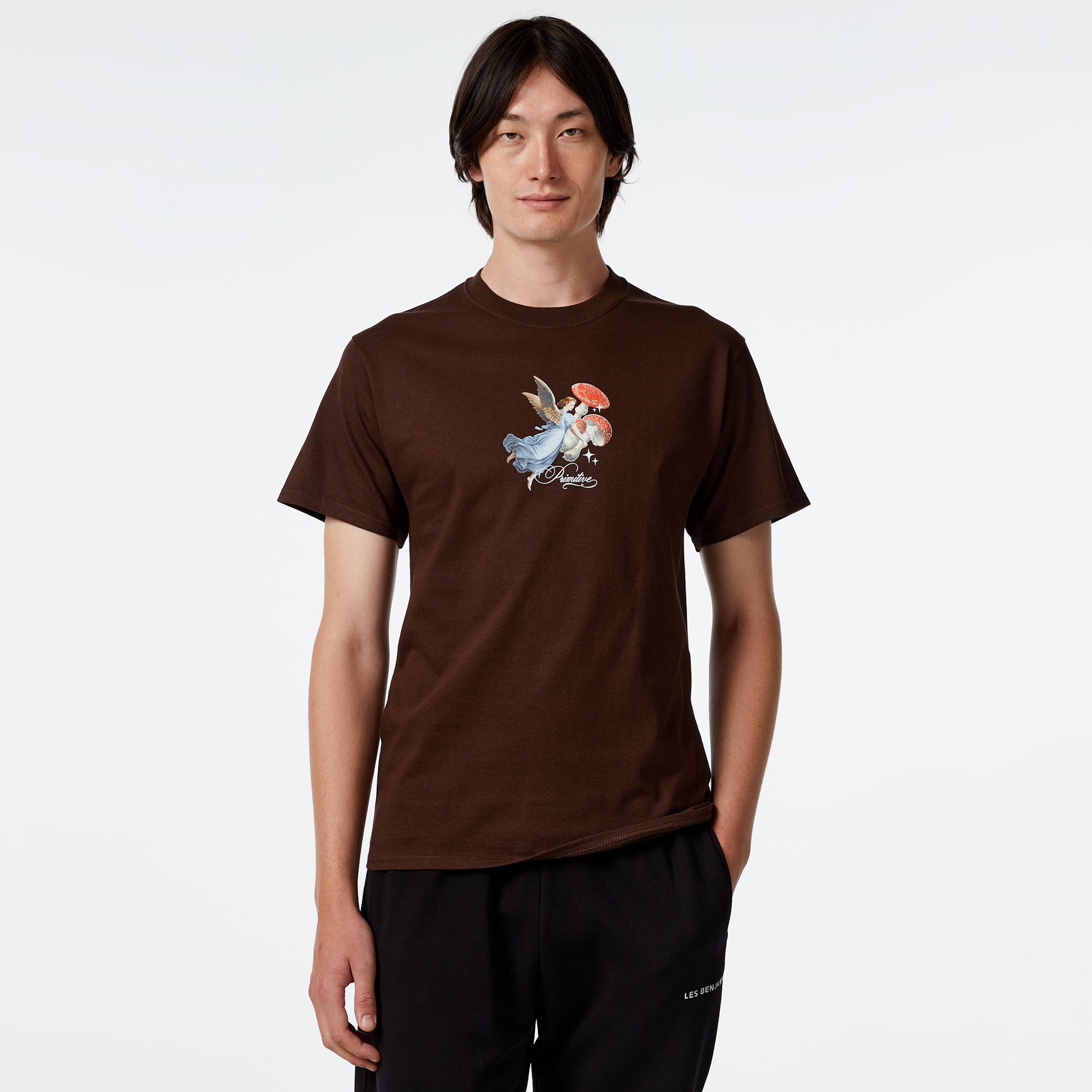 Primitive Divine Erkek Kahverengi T-Shirt