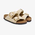 Birkenstock Arizona Big Buckle Nu Kadın Krem Terlik