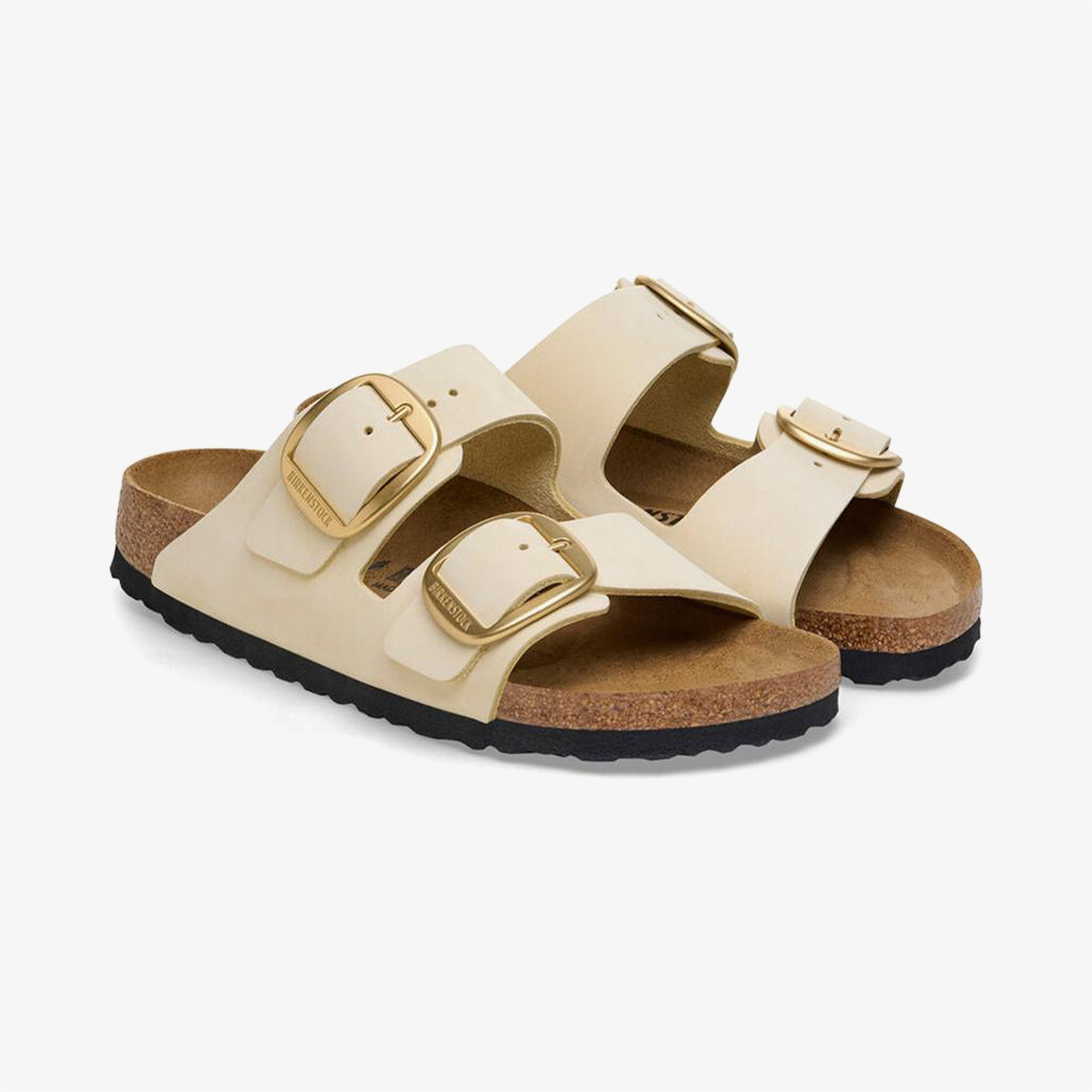 Birkenstock Arizona Big Buckle Nu Kadın Krem Terlik