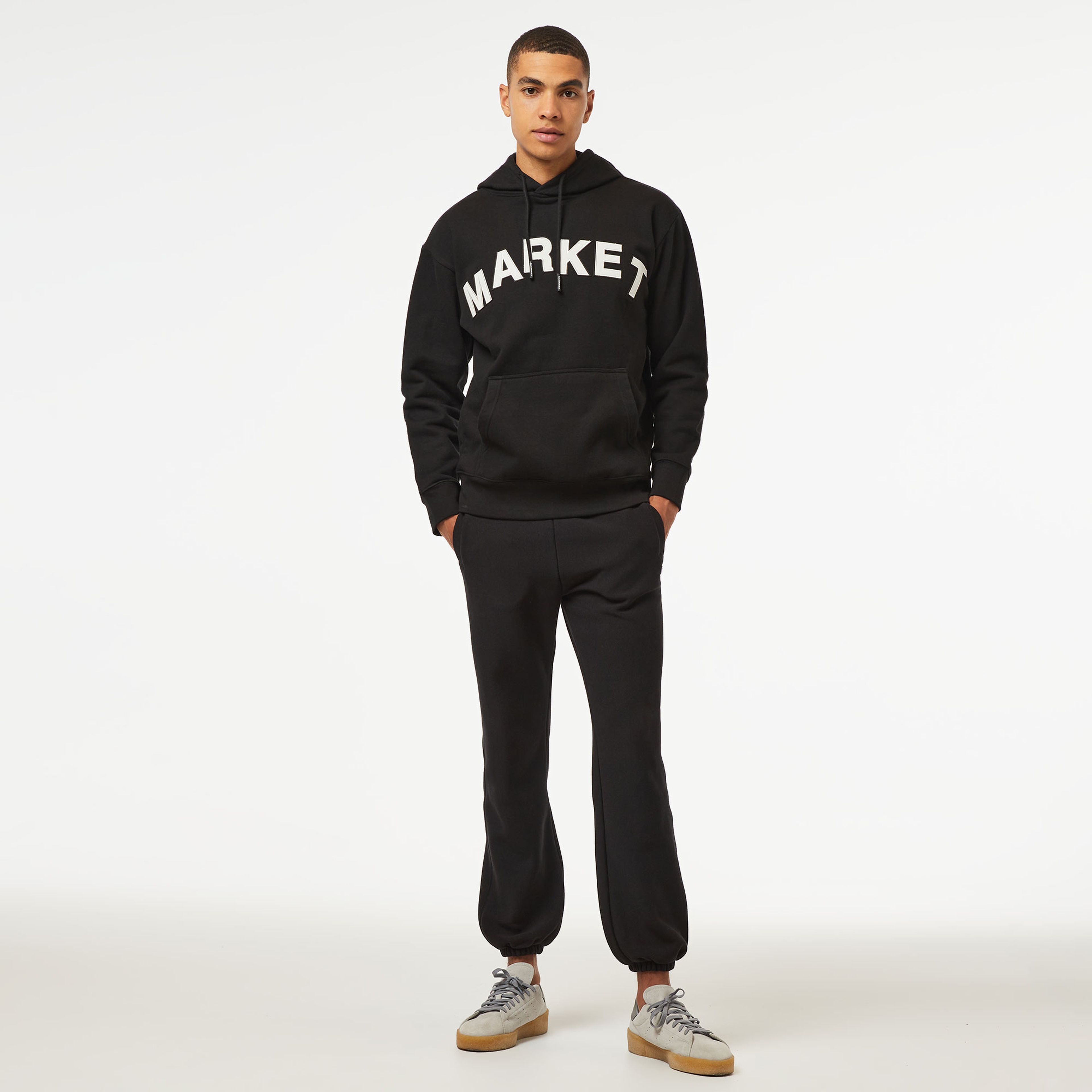 Market Community Garden Erkek Siyah Sweatshirt