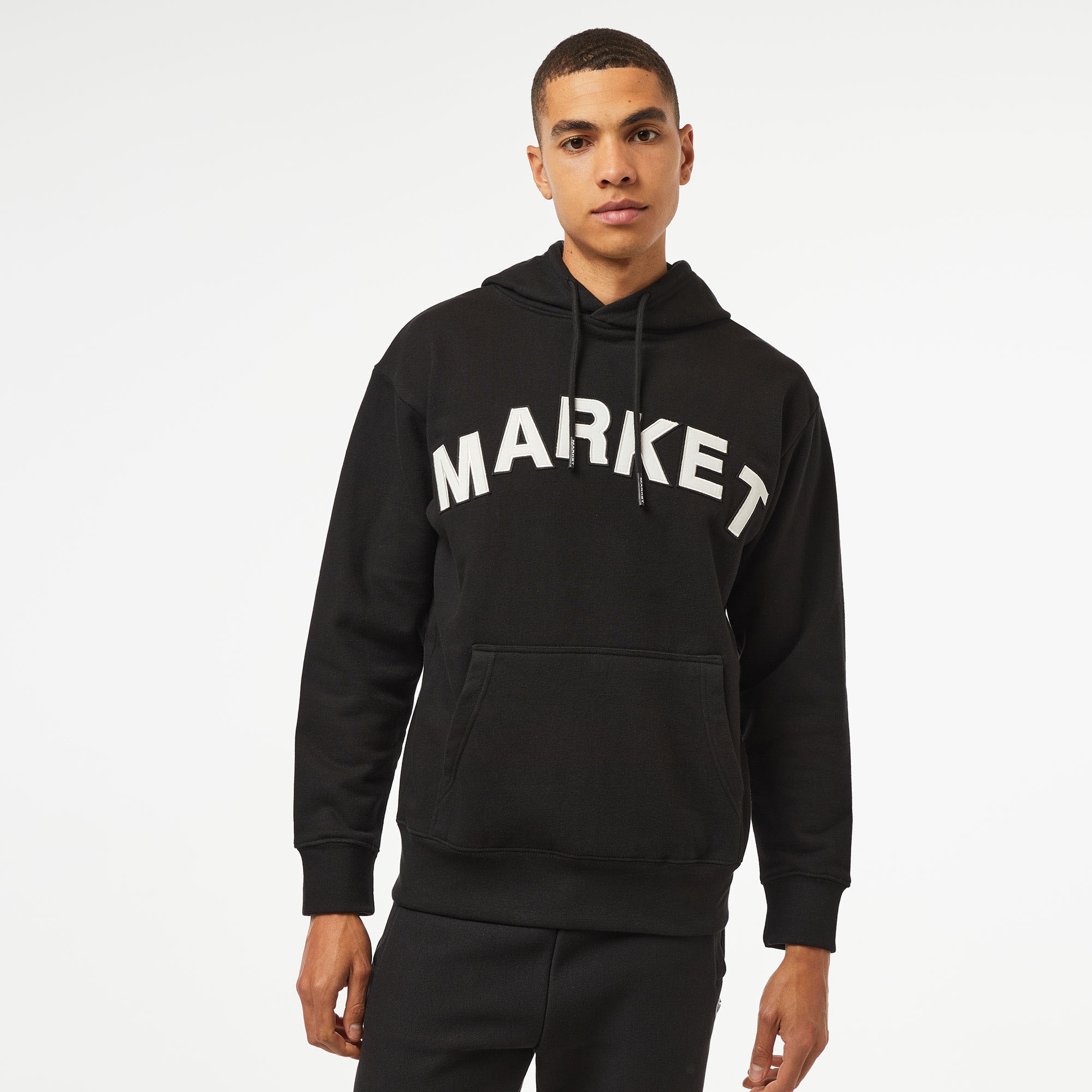 Market Community Garden Erkek Siyah Sweatshirt