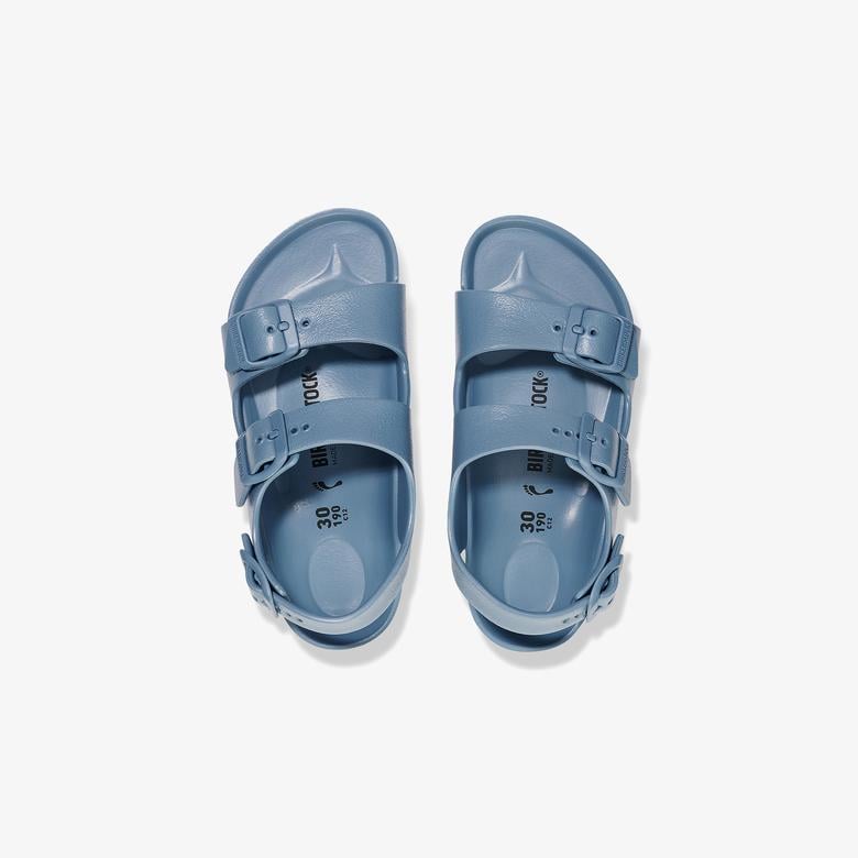 Birkenstock Milano Eva Bebek Mavi Sandalet