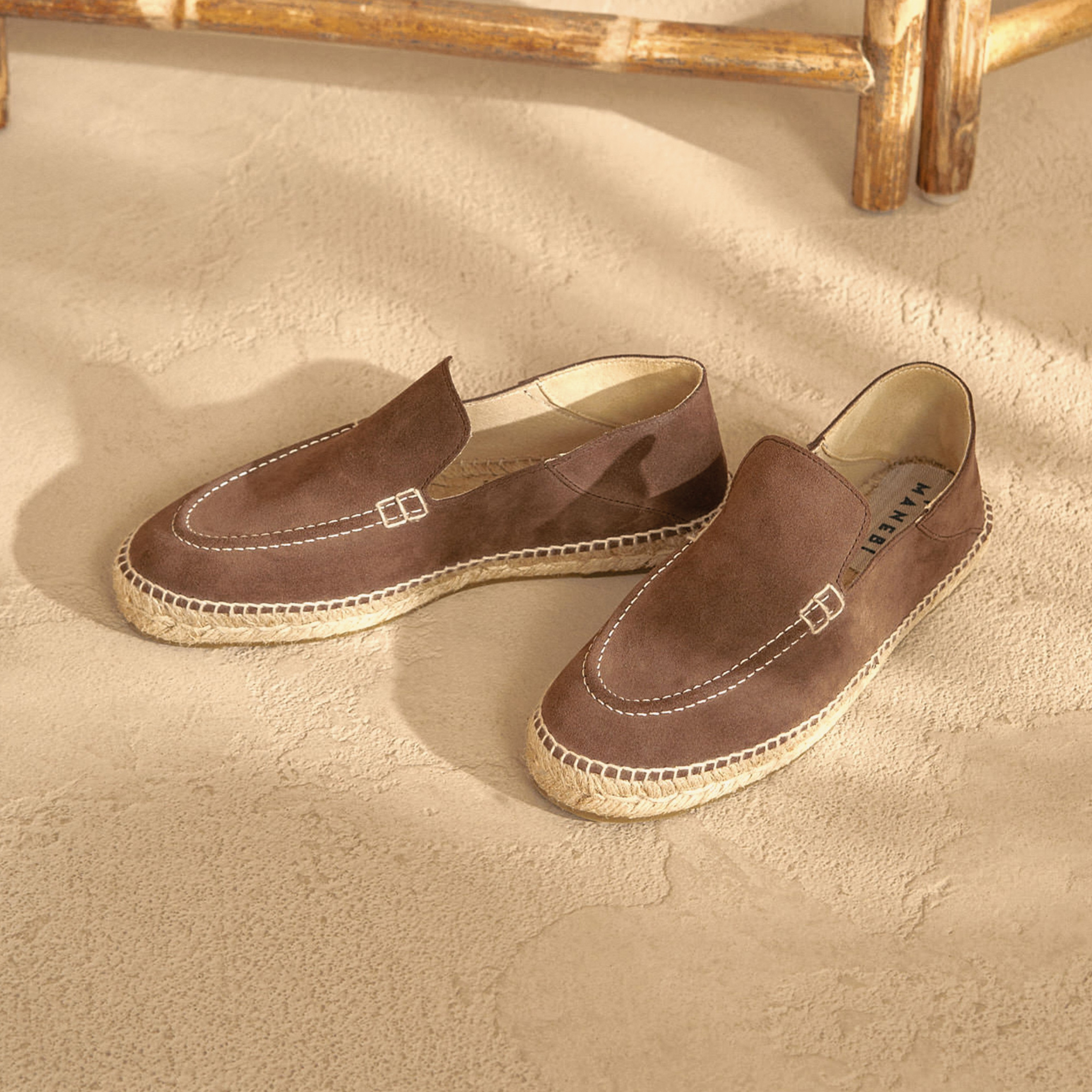 Manebi Traveler Erkek Kahverengi Espadril