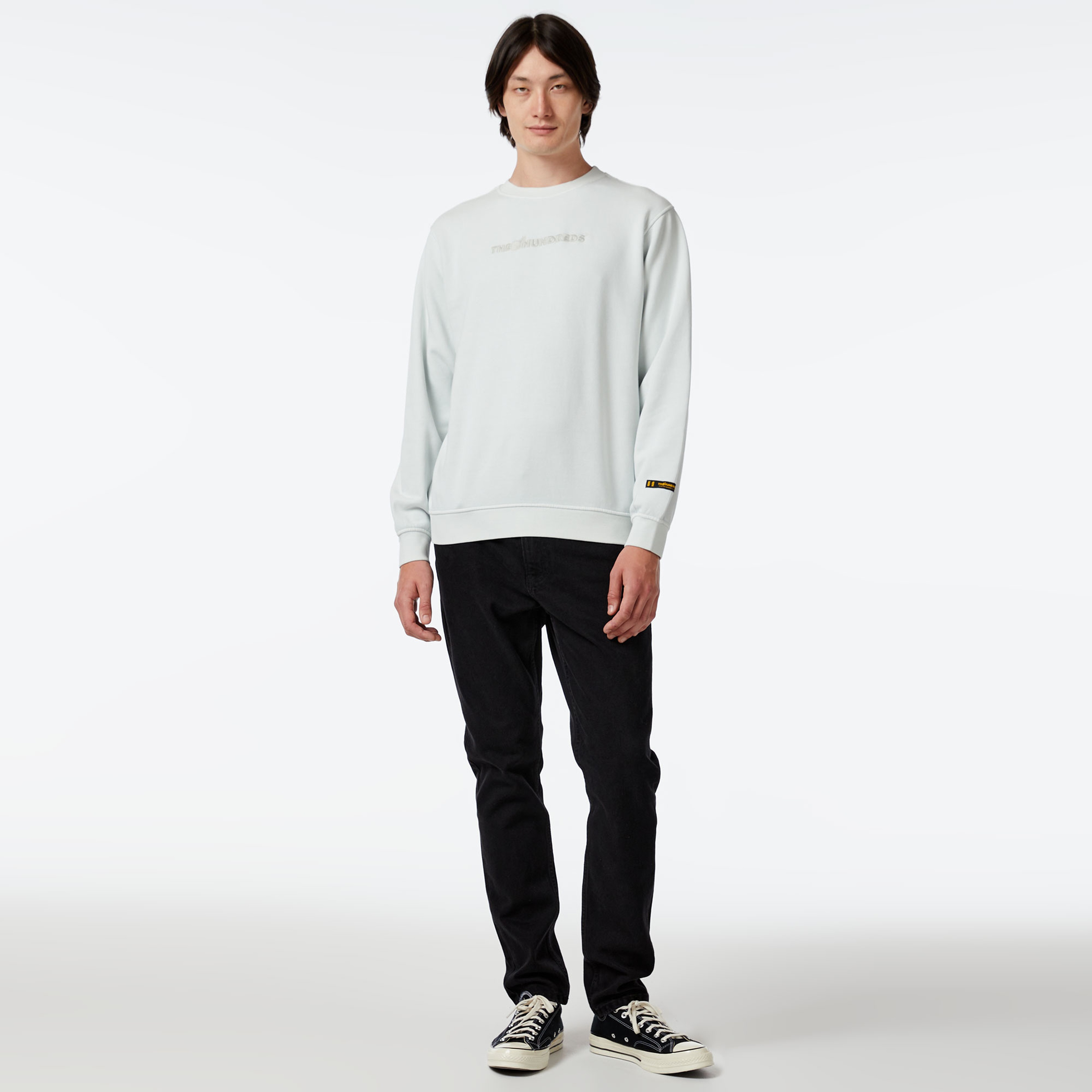 The Hundreds Bar Erkek Gri Sweatshirt