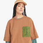 Timberland Embroidered Pocket Erkek Kahverengi T-Shirt
