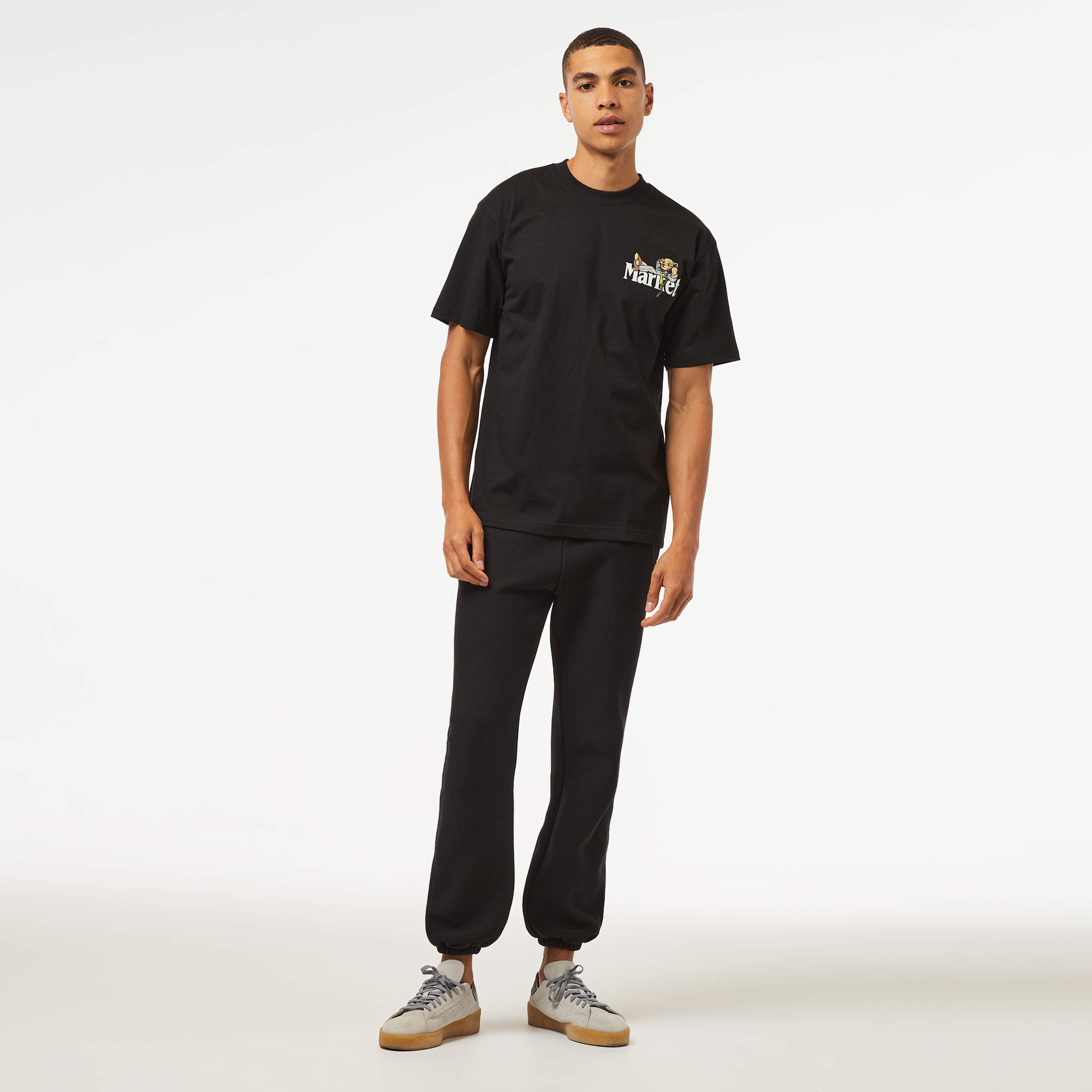 Market Better Call Bear Erkek Siyah T-Shirt