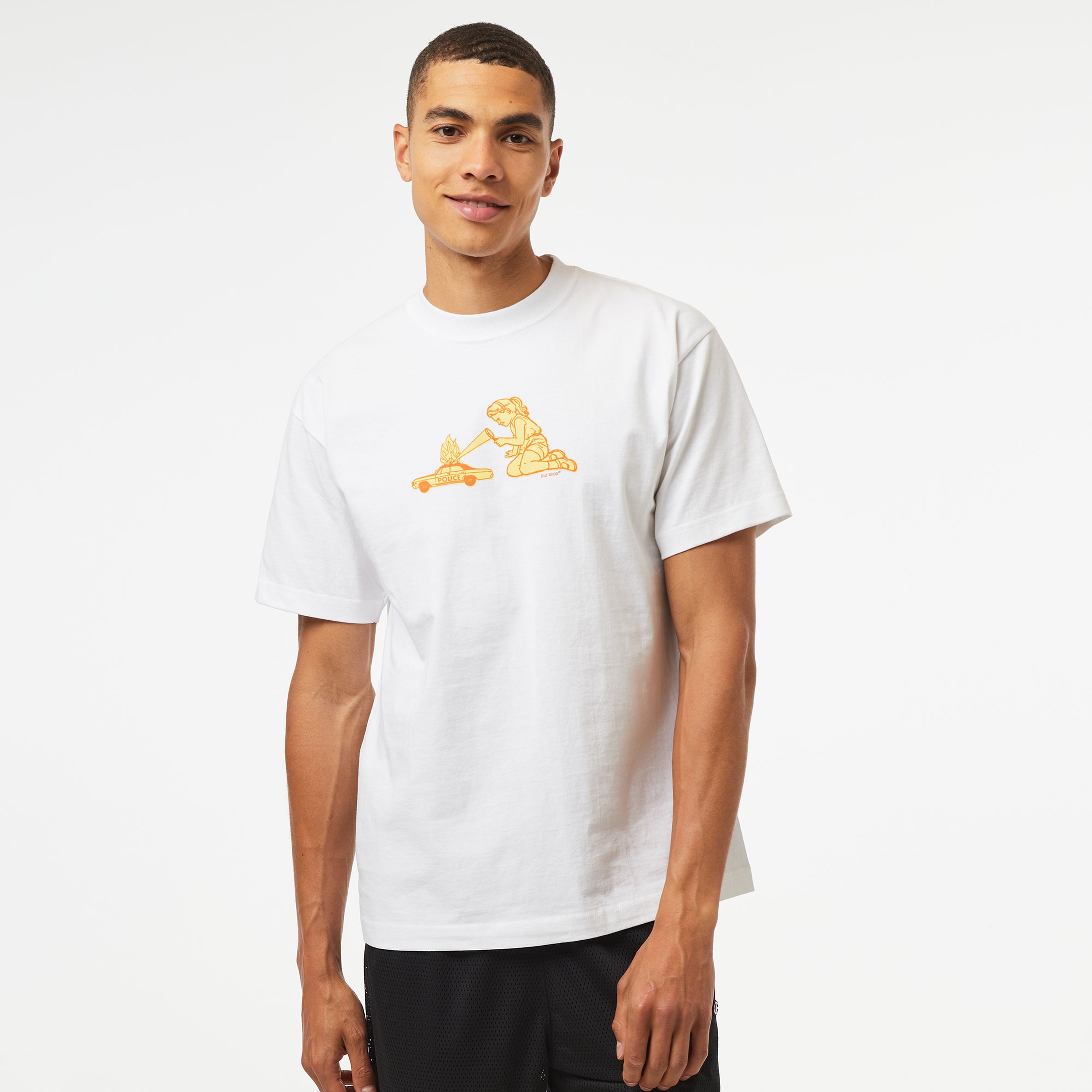HUF Playtime S/S Erkek Beyaz T-Shirt